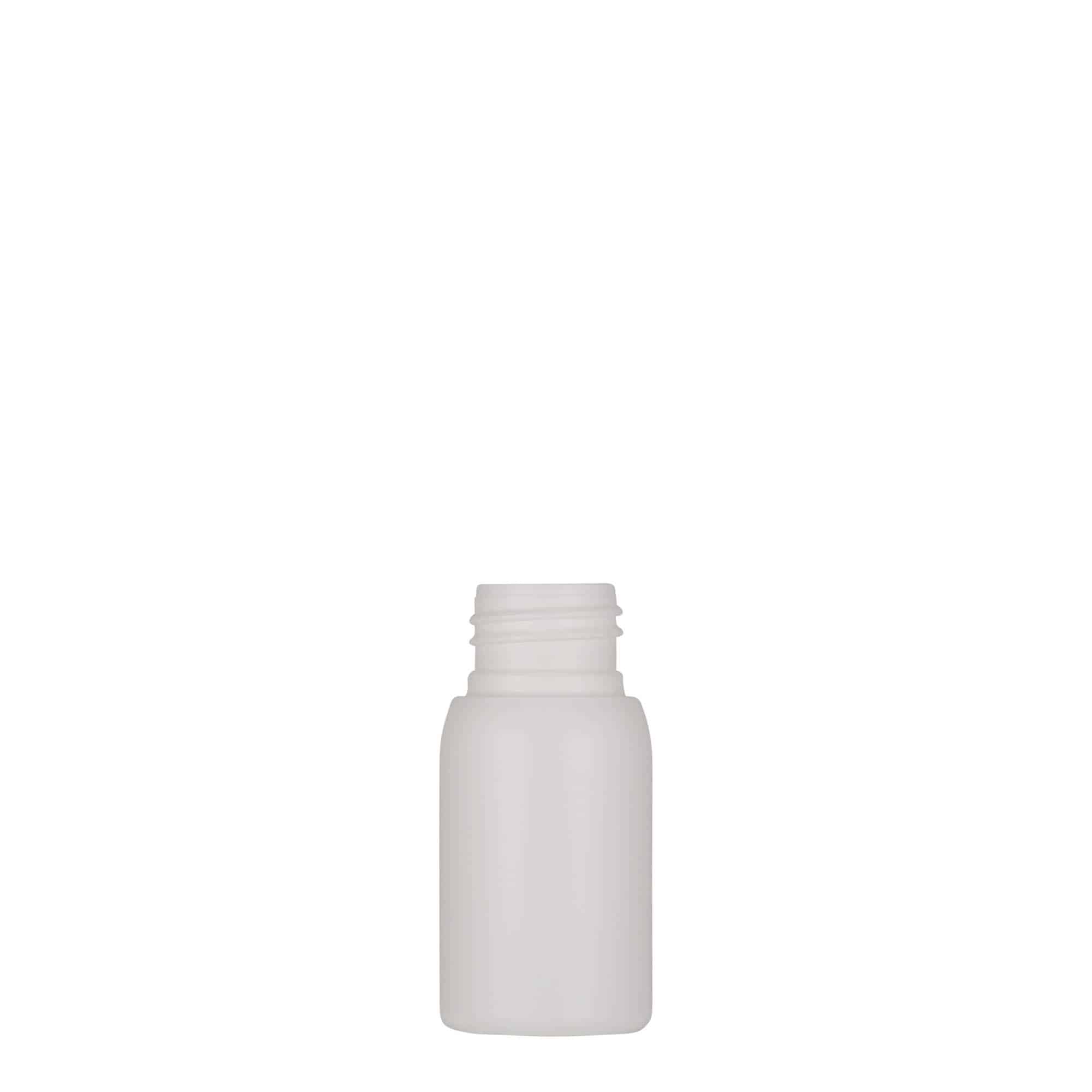 30 ml plastflaske "Tuffy", HDPE, hvit, åpning: GPI 24/410 30 ml plastflaske "Tuffy", HDPE, hvit, åpning: GPI 24/410
