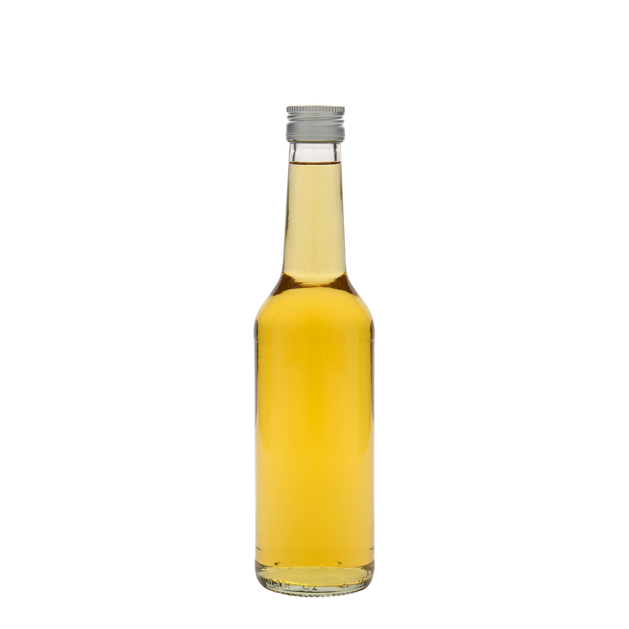 350 ml glassflaske med rett hals, åpning: PP 28