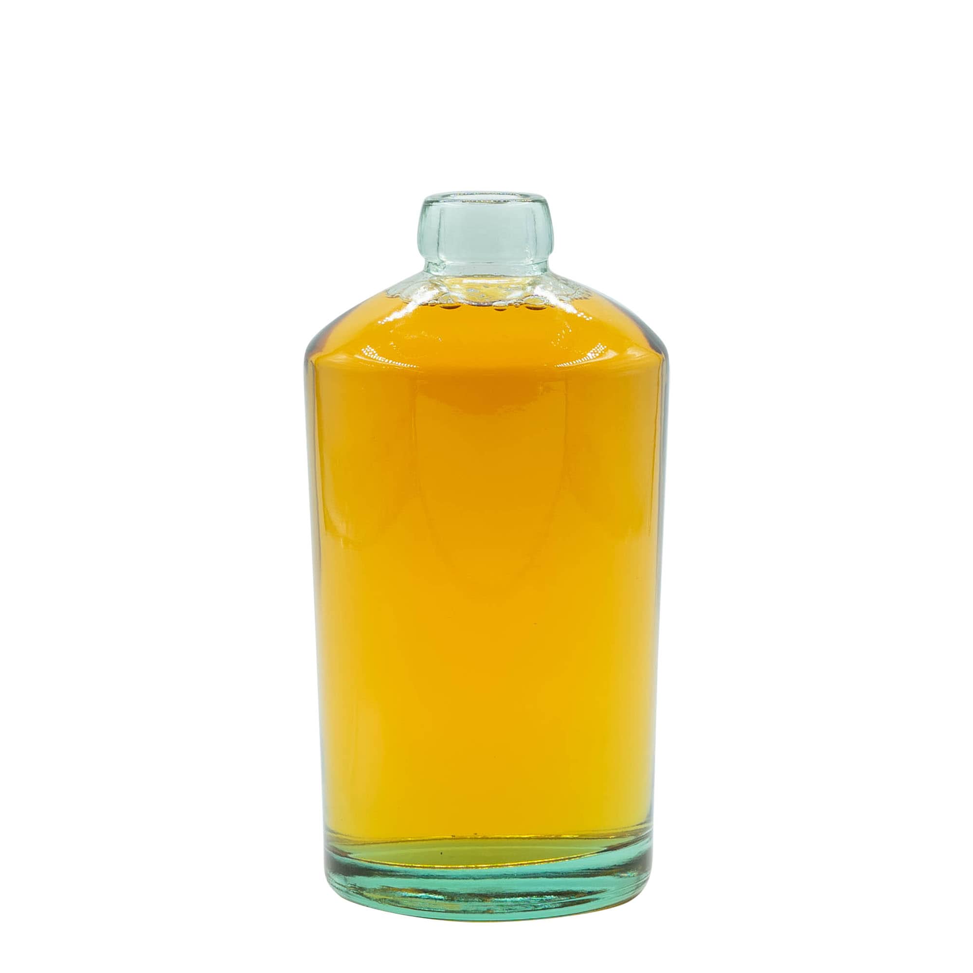700 ml glassflaske 'Barrel', åpning: kork
