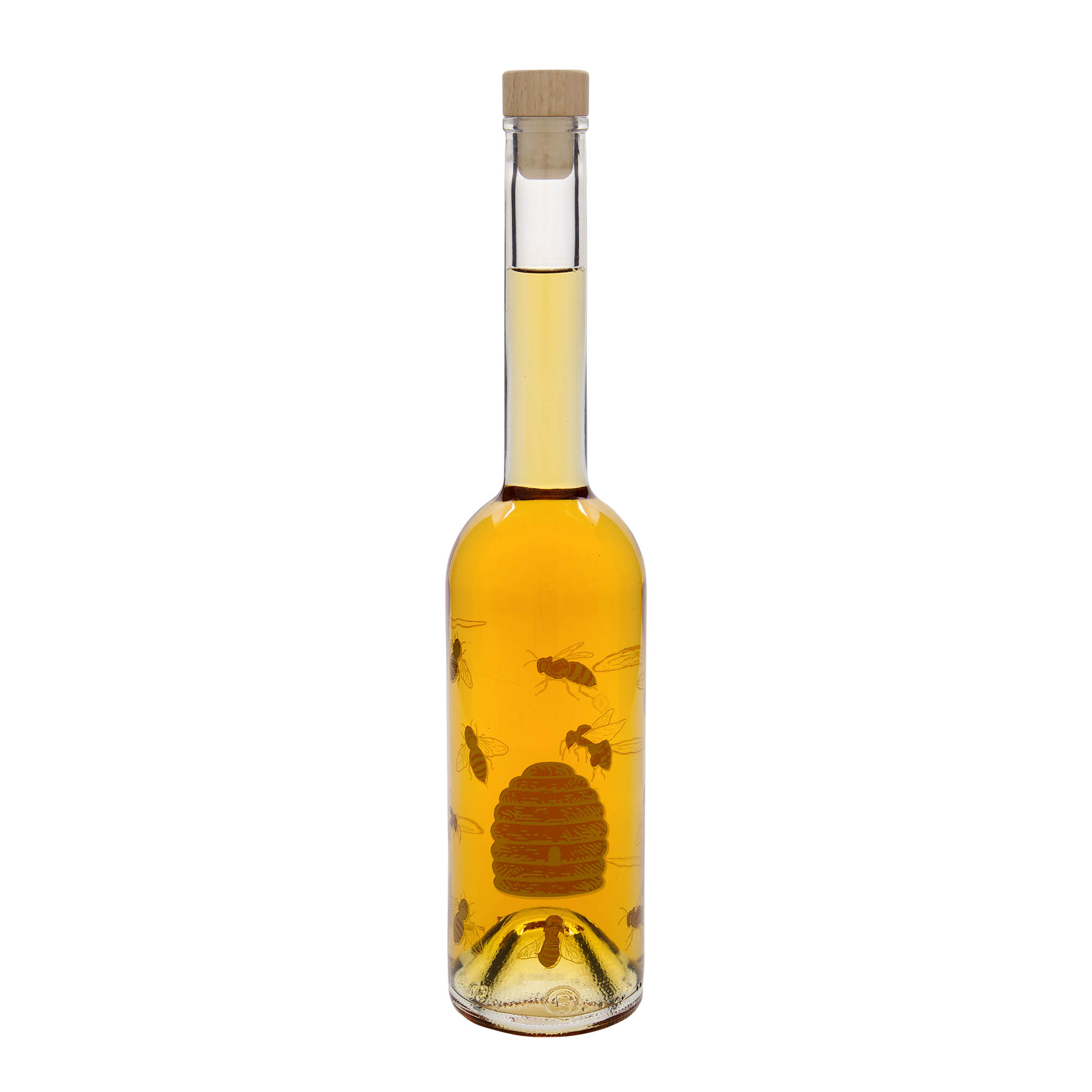 500 ml glassflaske 'Opera', motiv: bier, åpning: kork