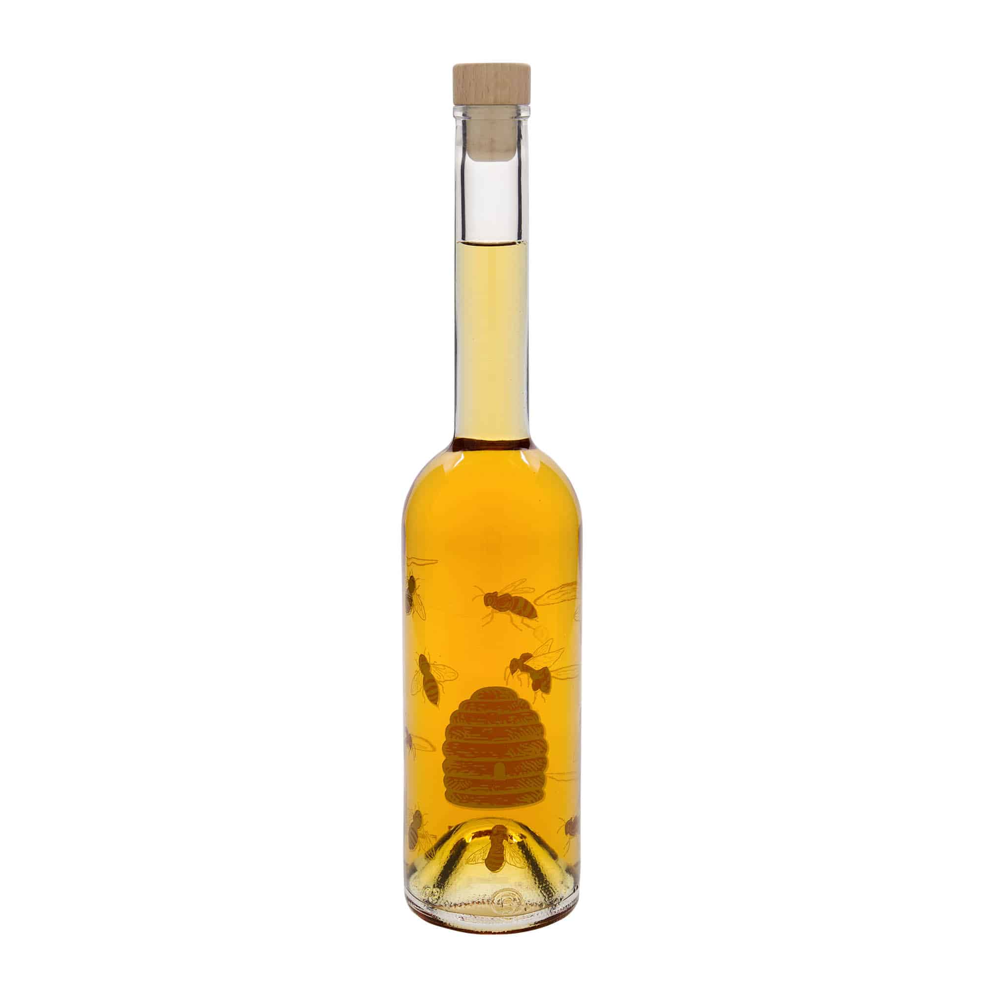 500 ml glassflaske 'Opera', motiv: bier, åpning: kork