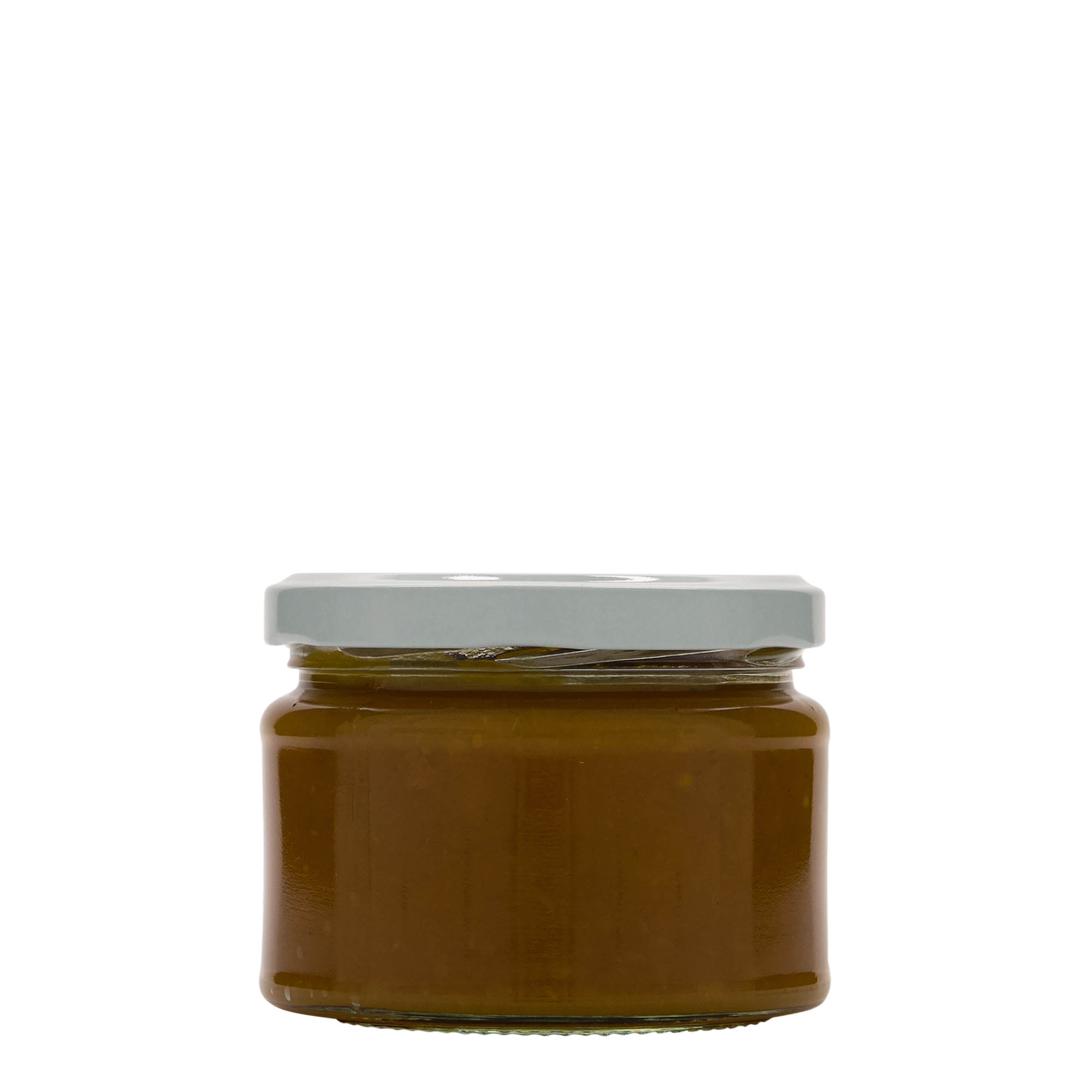 280 ml flatt rundglass, åpning: Twist-Off (TO 82)