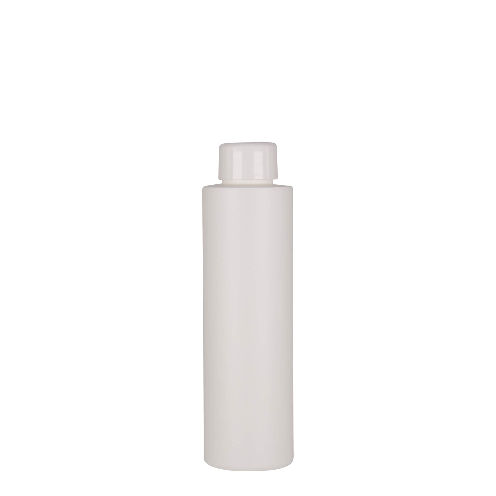 150 ml plastflaske 'Pipe', HDPE, hvit, åpning: 24/410