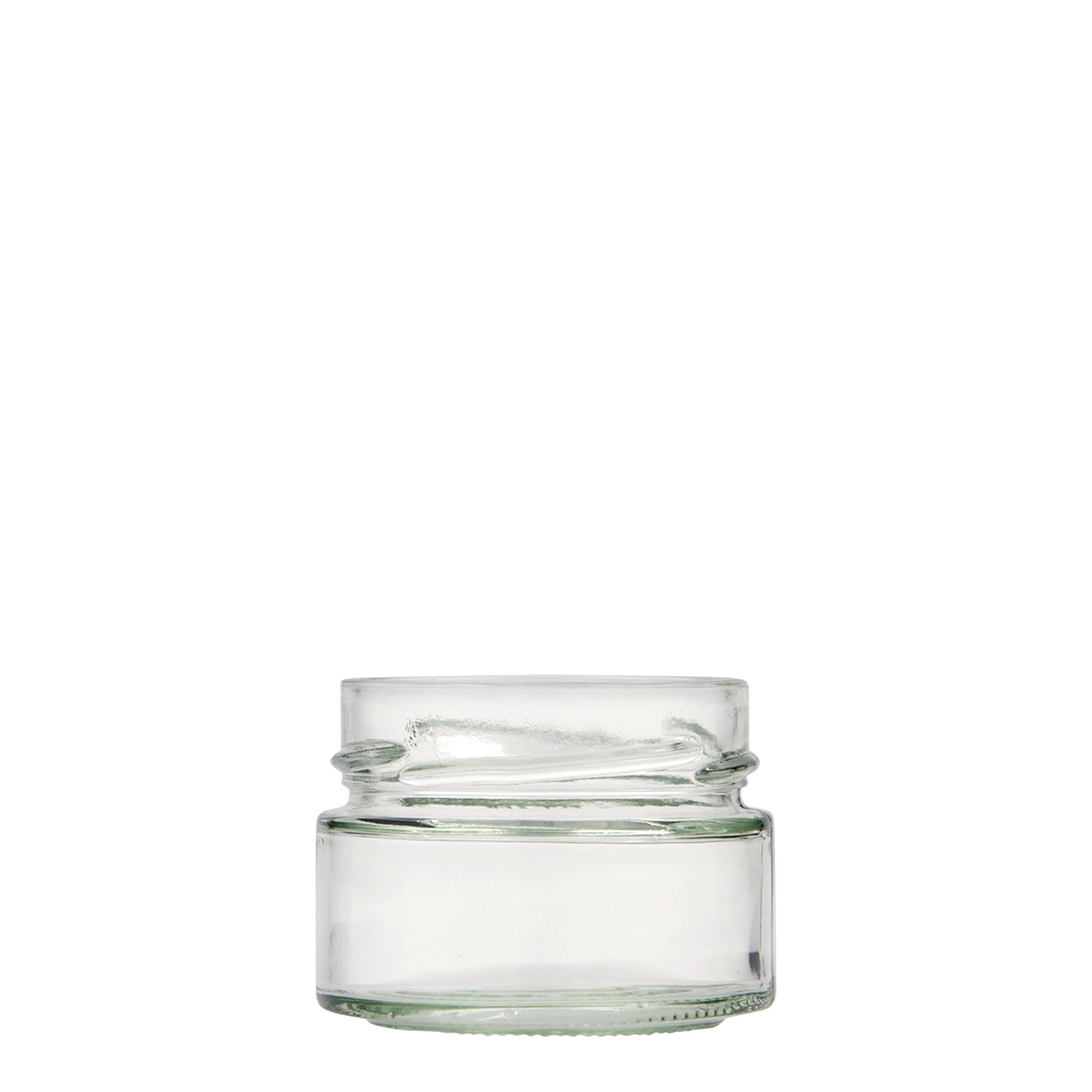 130 ml rundt glass 'Aurora', åpning: Deep-Twist-Off (DTO 66)