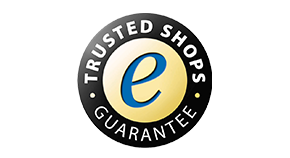 Trusted Shops-logo Trusted Shops-logo i farger på hvit bakgrunn