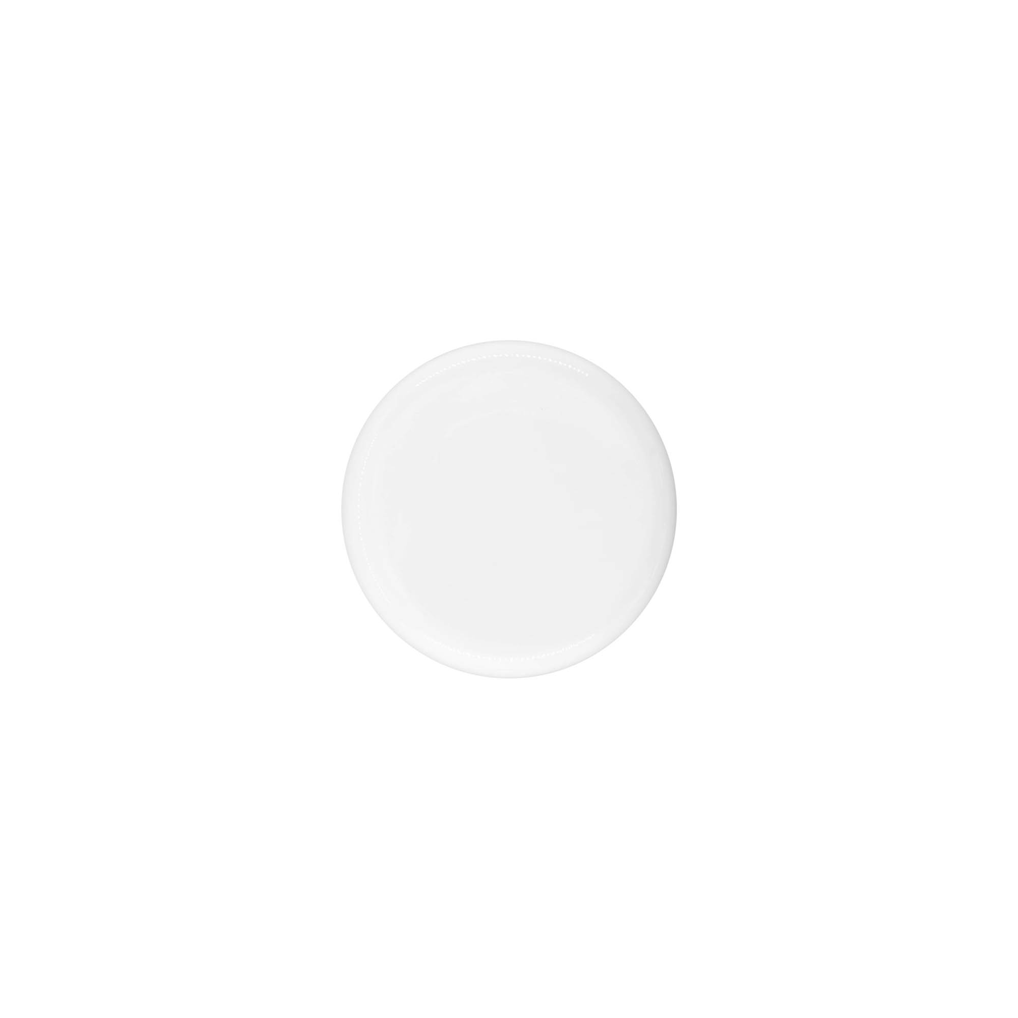 Skrukork for 30 ml 'Bianca', PP-plast, hvit