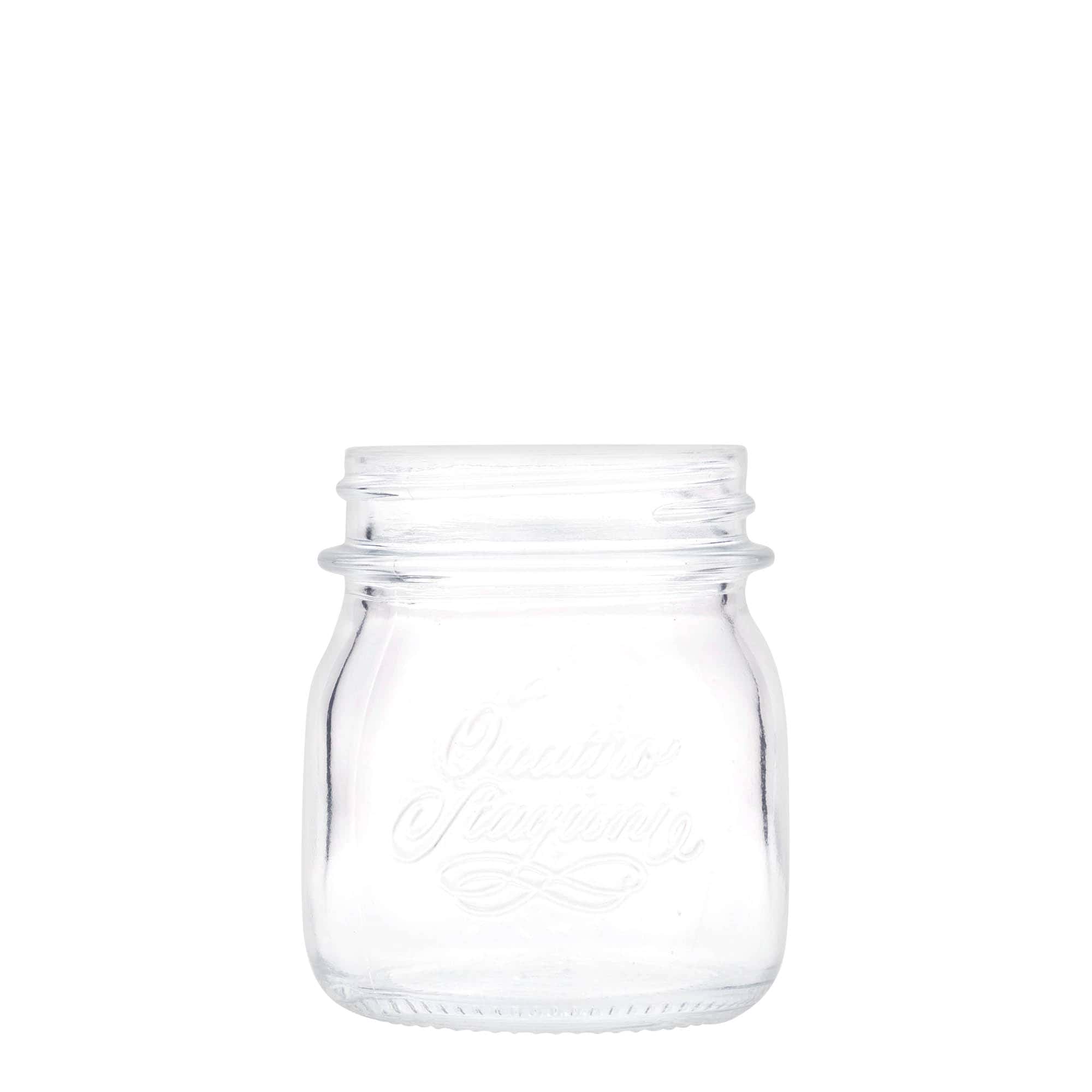 250 ml glass 'Quattro Stagioni', åpning: skrukork 250 ml glass 'Quattro Stagioni', åpning: skrukork