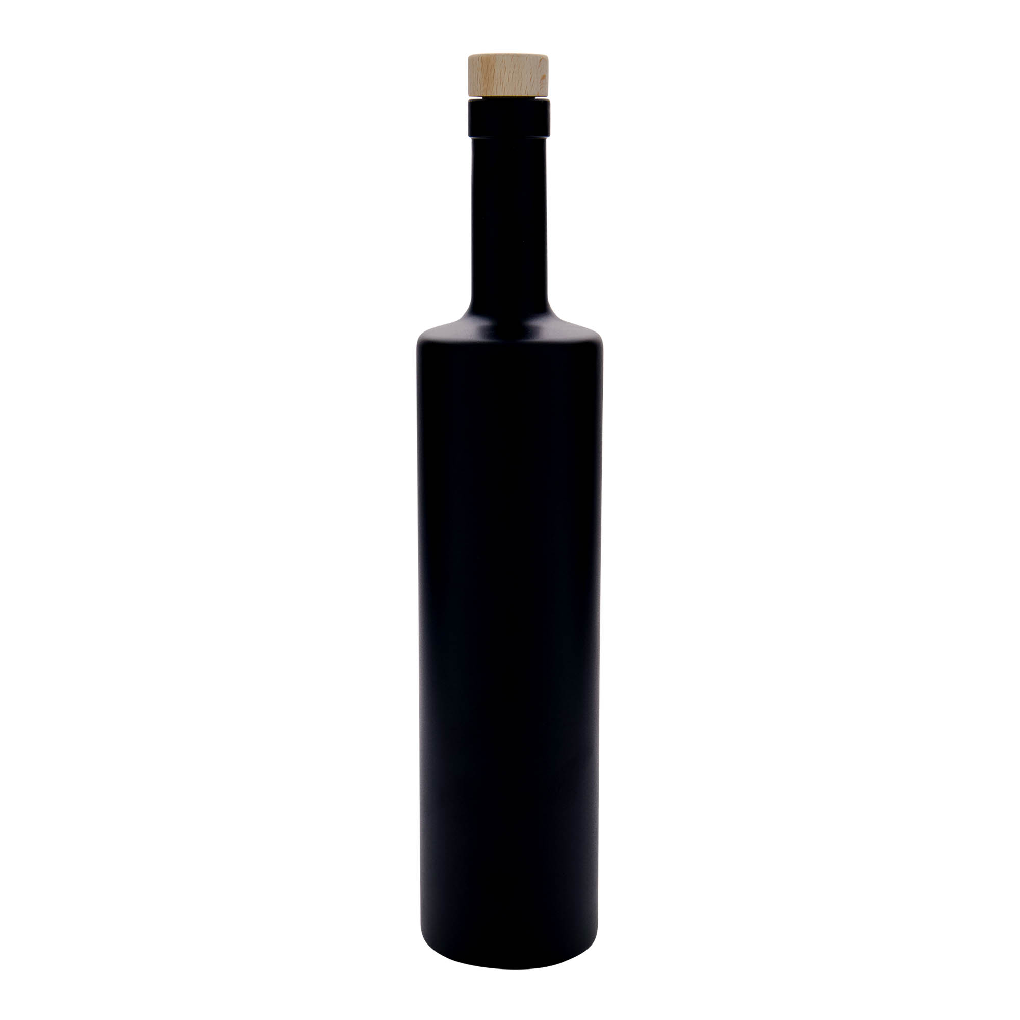 700 ml glassflaske 'Centurio', svart, åpning: kork 700 ml glassflaske 'Centurio', svart, åpning: kork