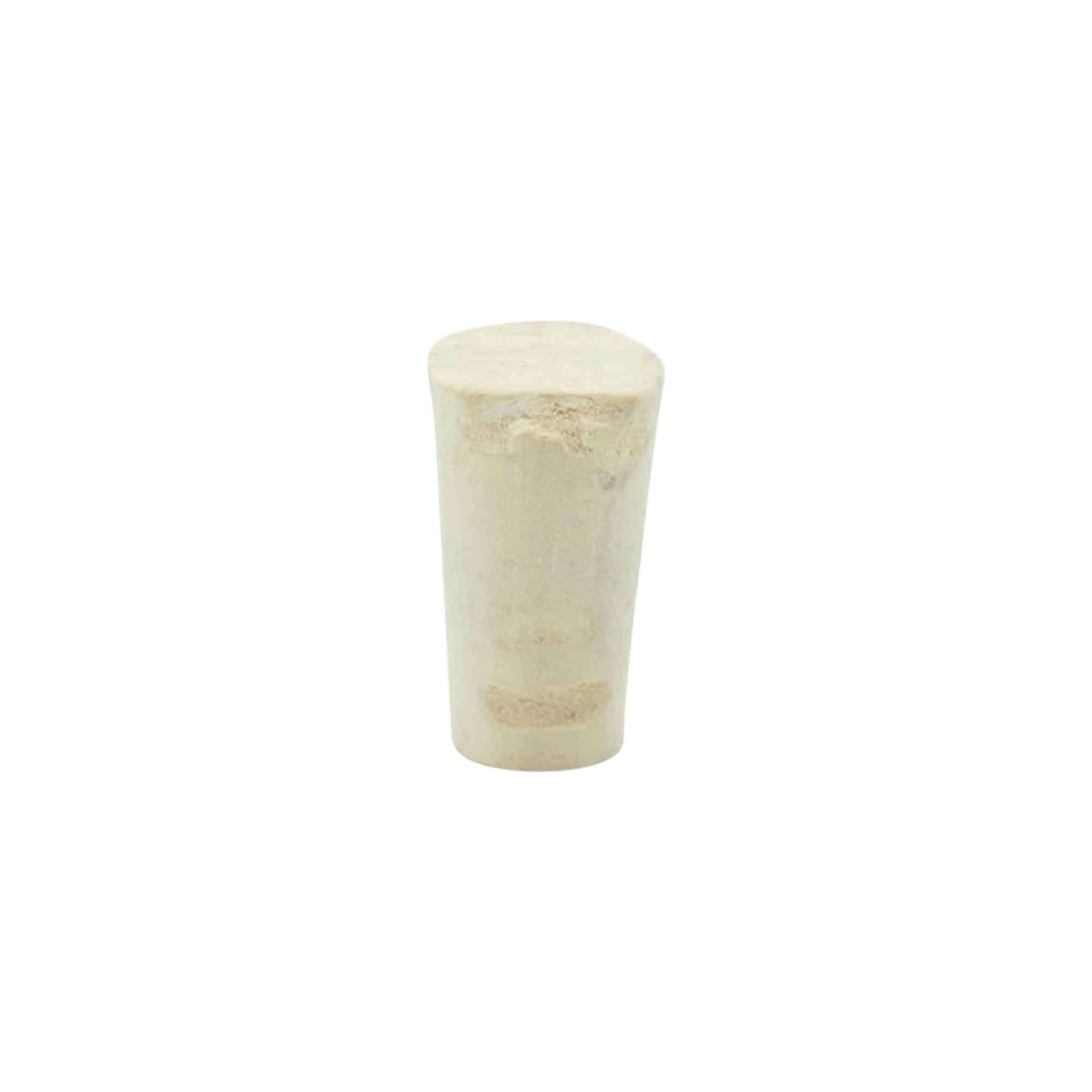 Spiss kork 9-12 x 22, presskork, beige, for åpning: Kork