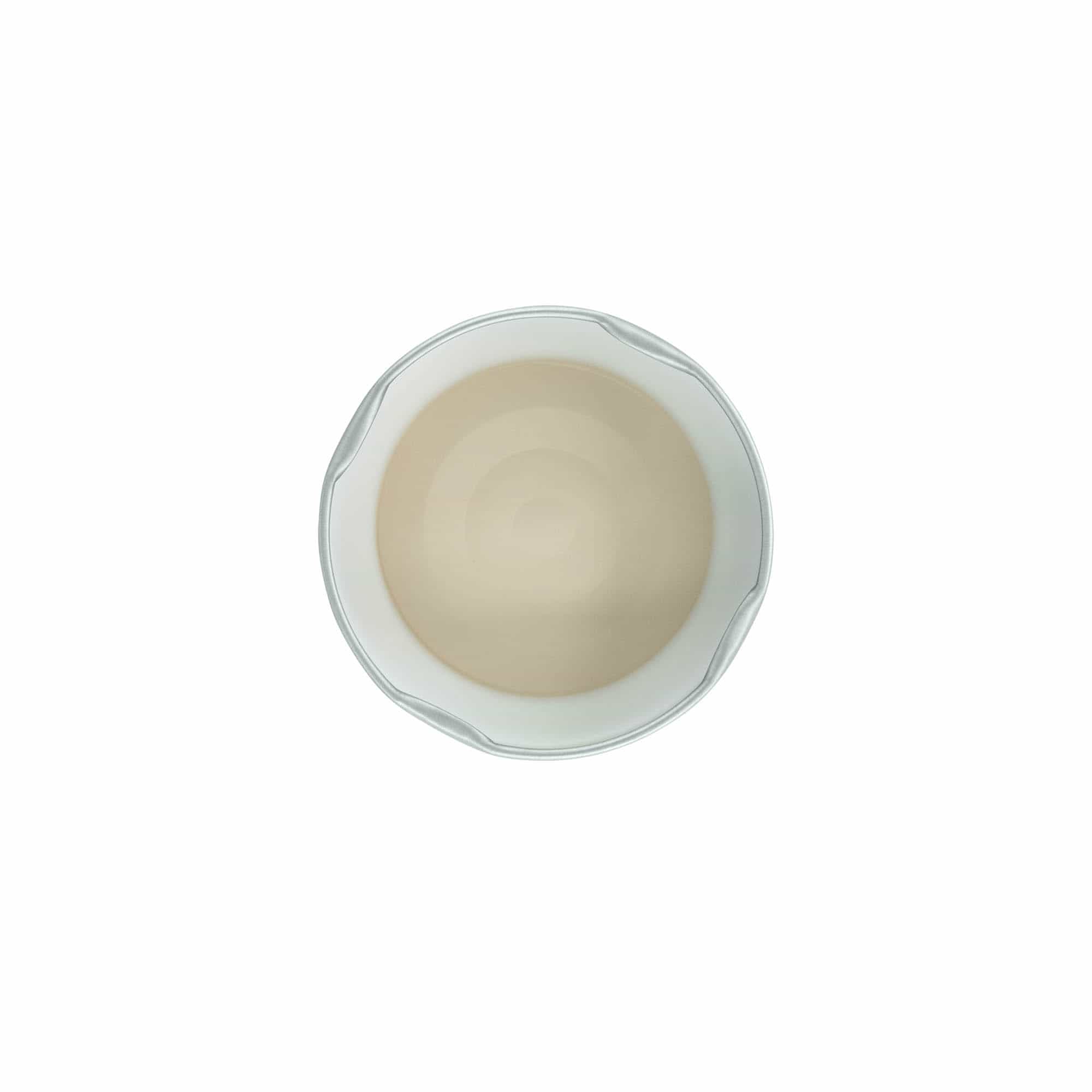 Dyp skrukork, hvitblekk, sølv, for åpning: Deep-TO 63