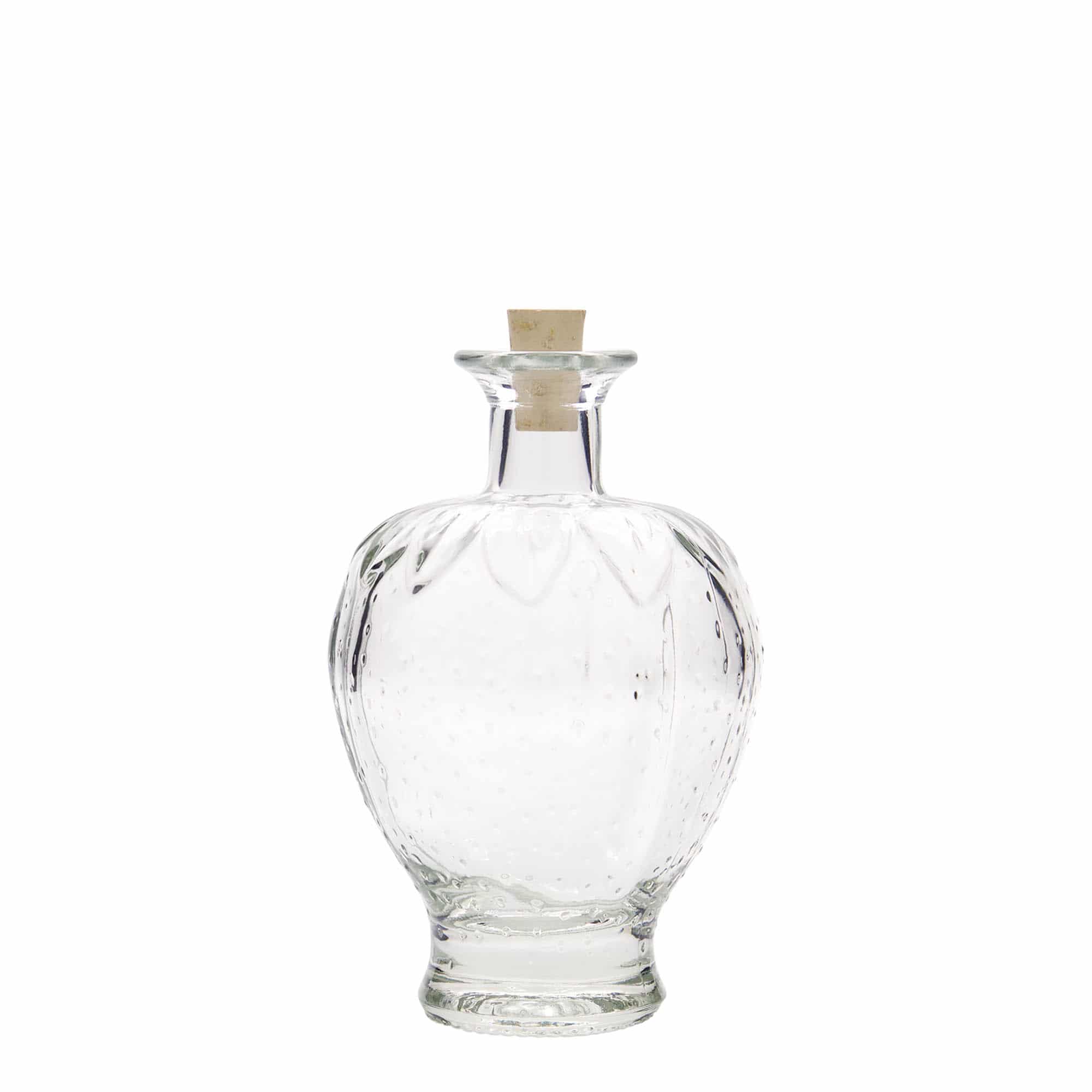 200 ml glassflaske "Jordbær", åpning: Kork