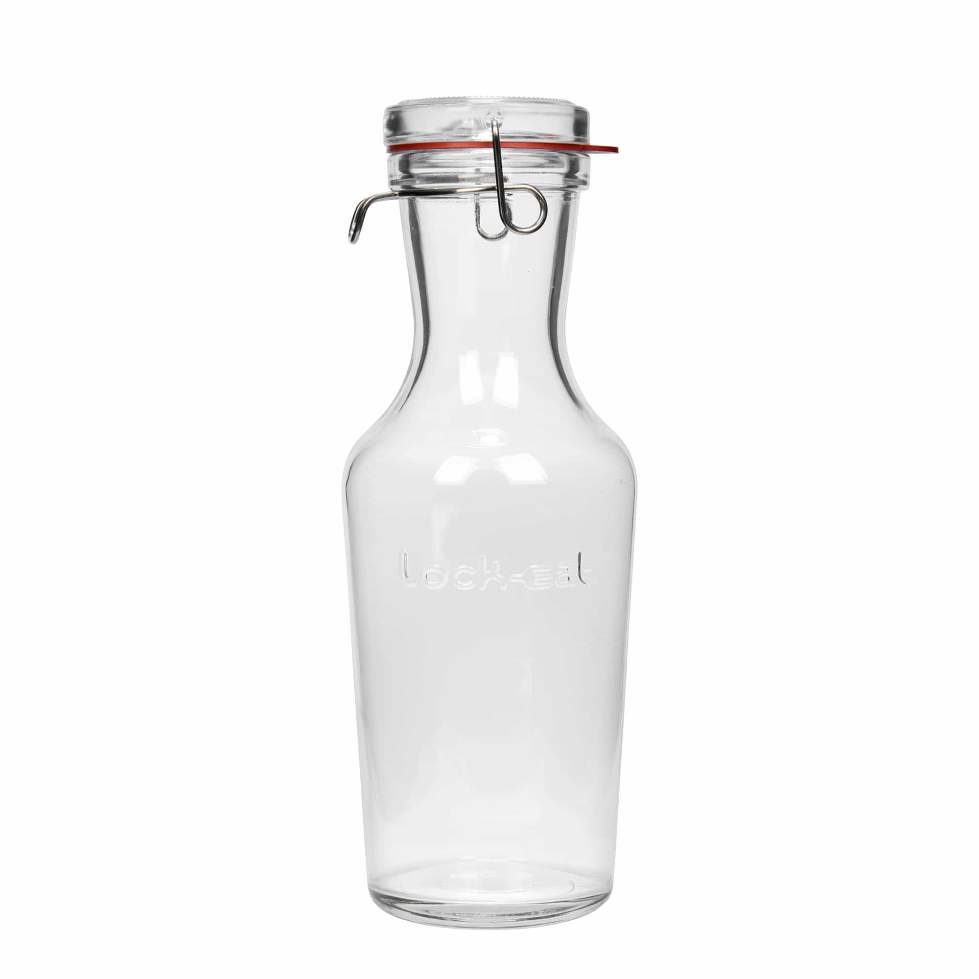 1000 ml glasskaraffel "Lock-Eat", åpning: Bøylelokk 1000 ml glasskaraffel "Lock-Eat", åpning: Bøylelokk