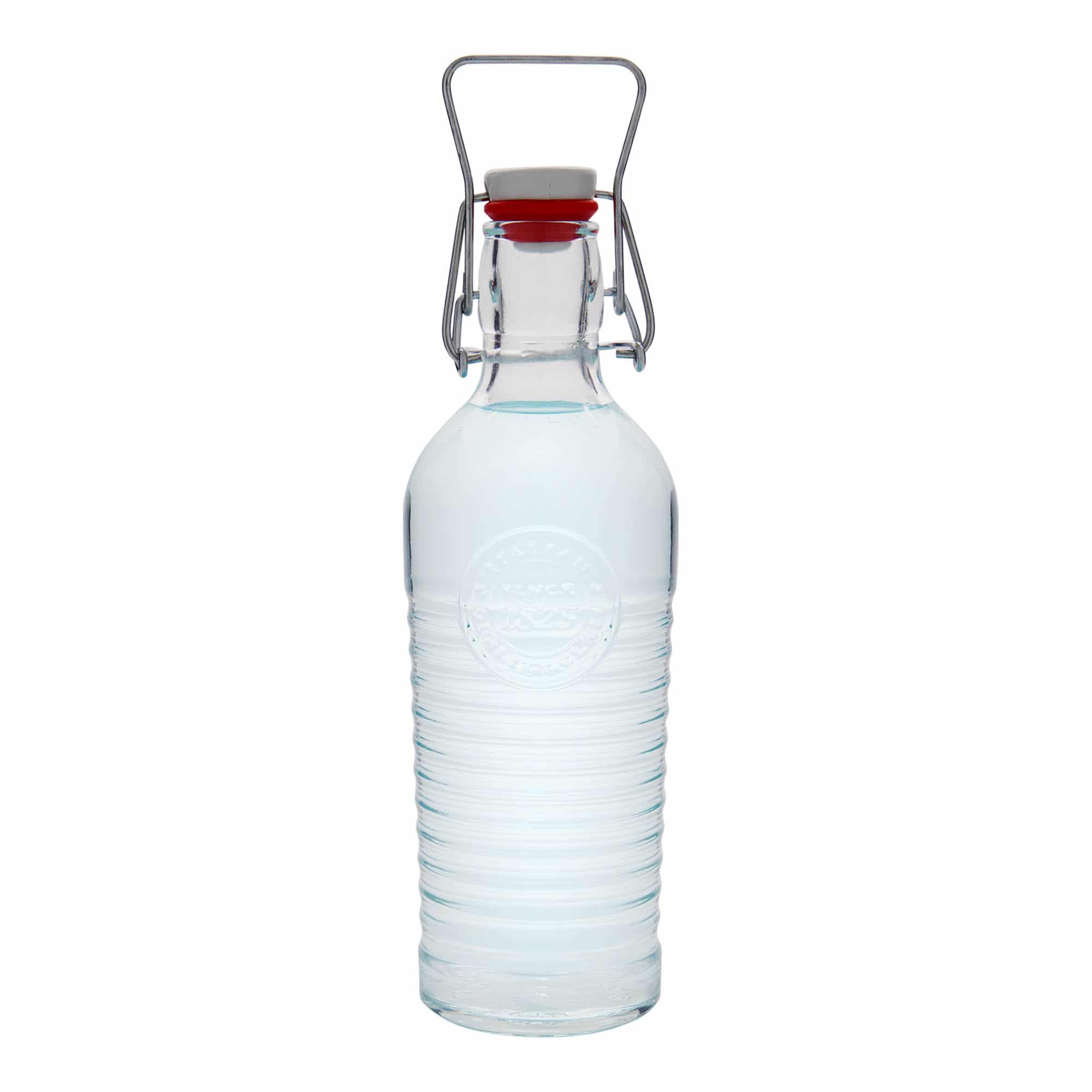 750 ml glassflaske "Officina 1825", åpning: Bøylelokk