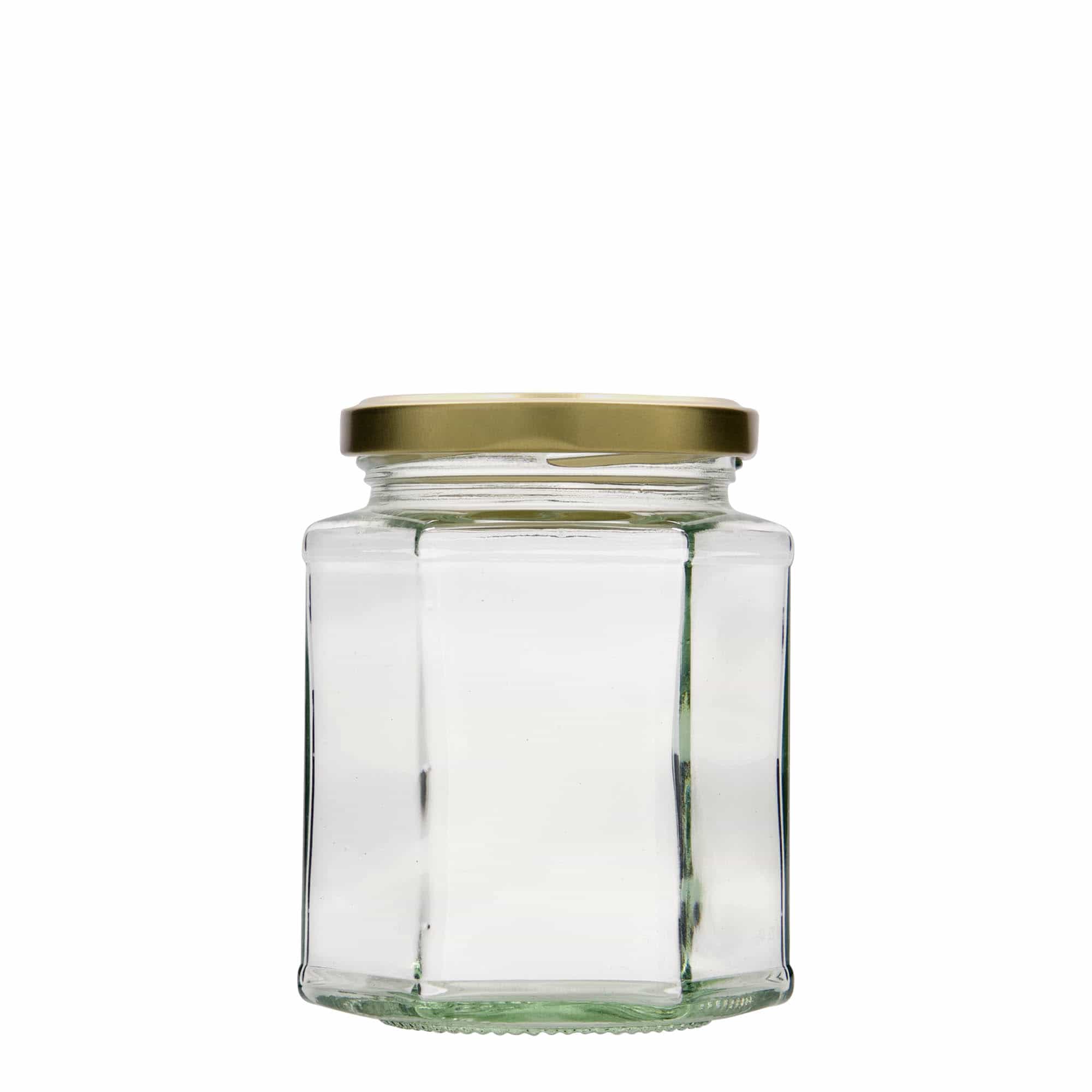 324 ml sekskantglass, åpning: Twist-Off (TO 66)