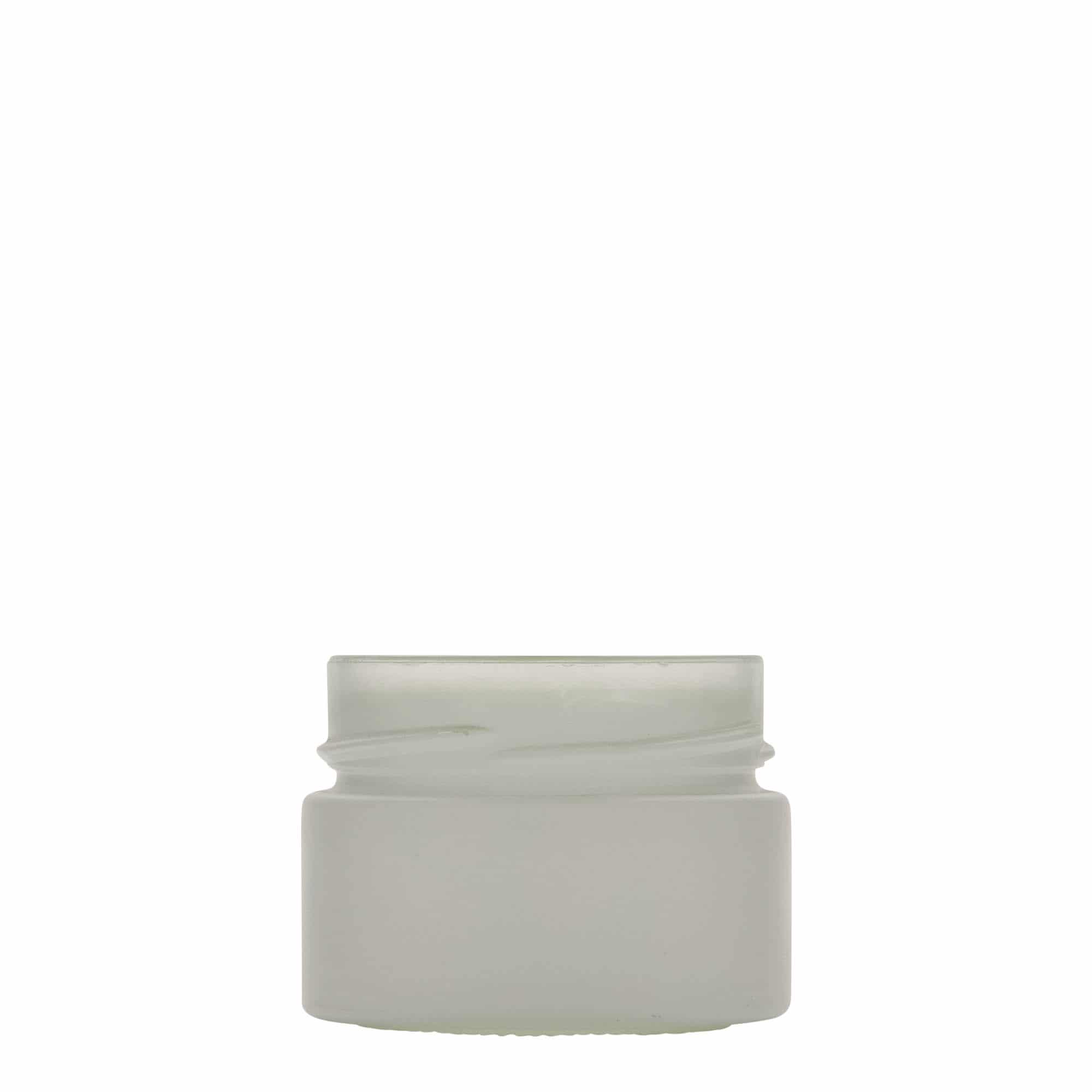 130 ml rundt glass "Aurora', hvit, åpning: Deep-Twist-Off (DTO 66) 130 ml rundt glass "Aurora', hvit, åpning: Deep-Twist-Off (DTO 66)