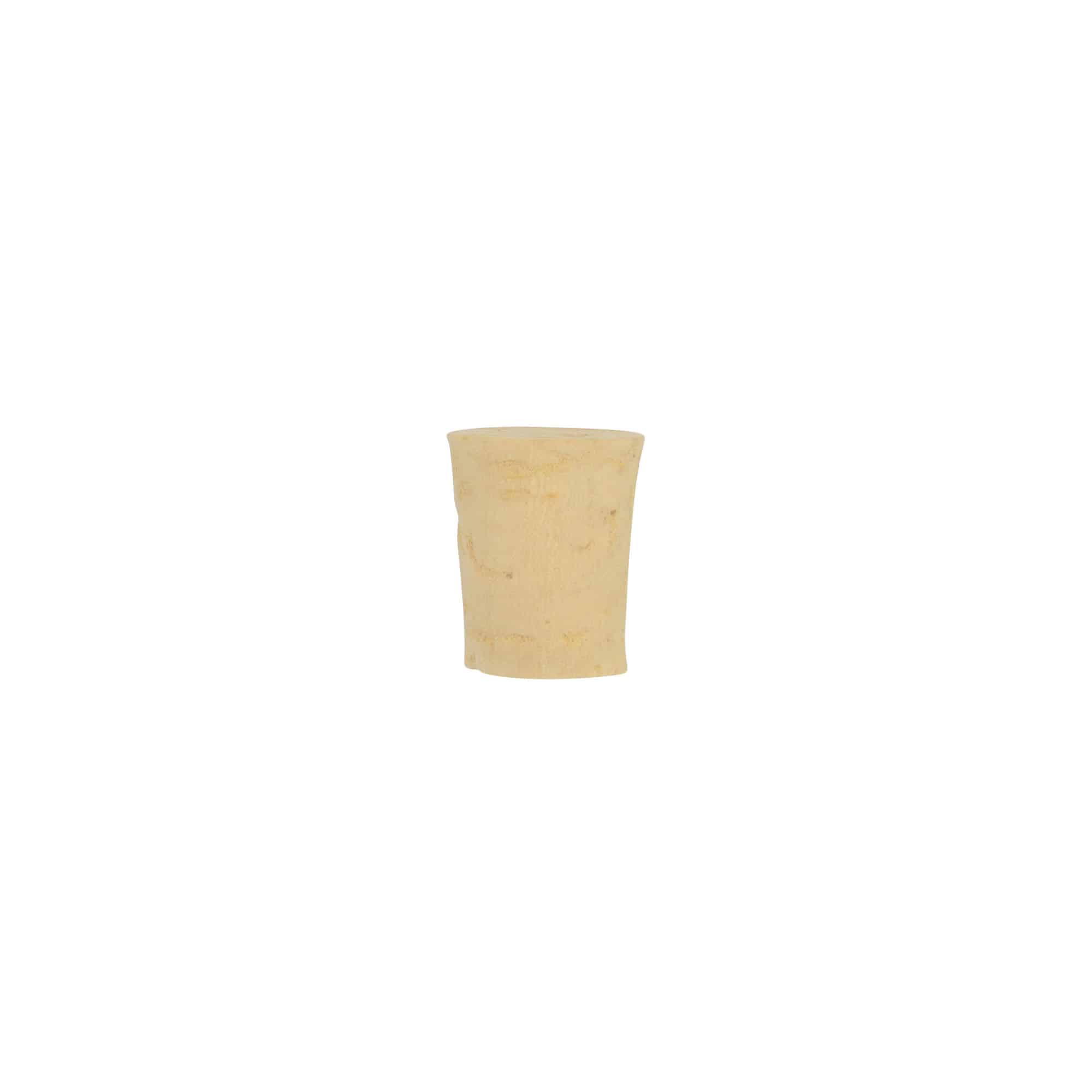 Spiss kork 14-17 x 22, presskork, beige, for åpning: Kork