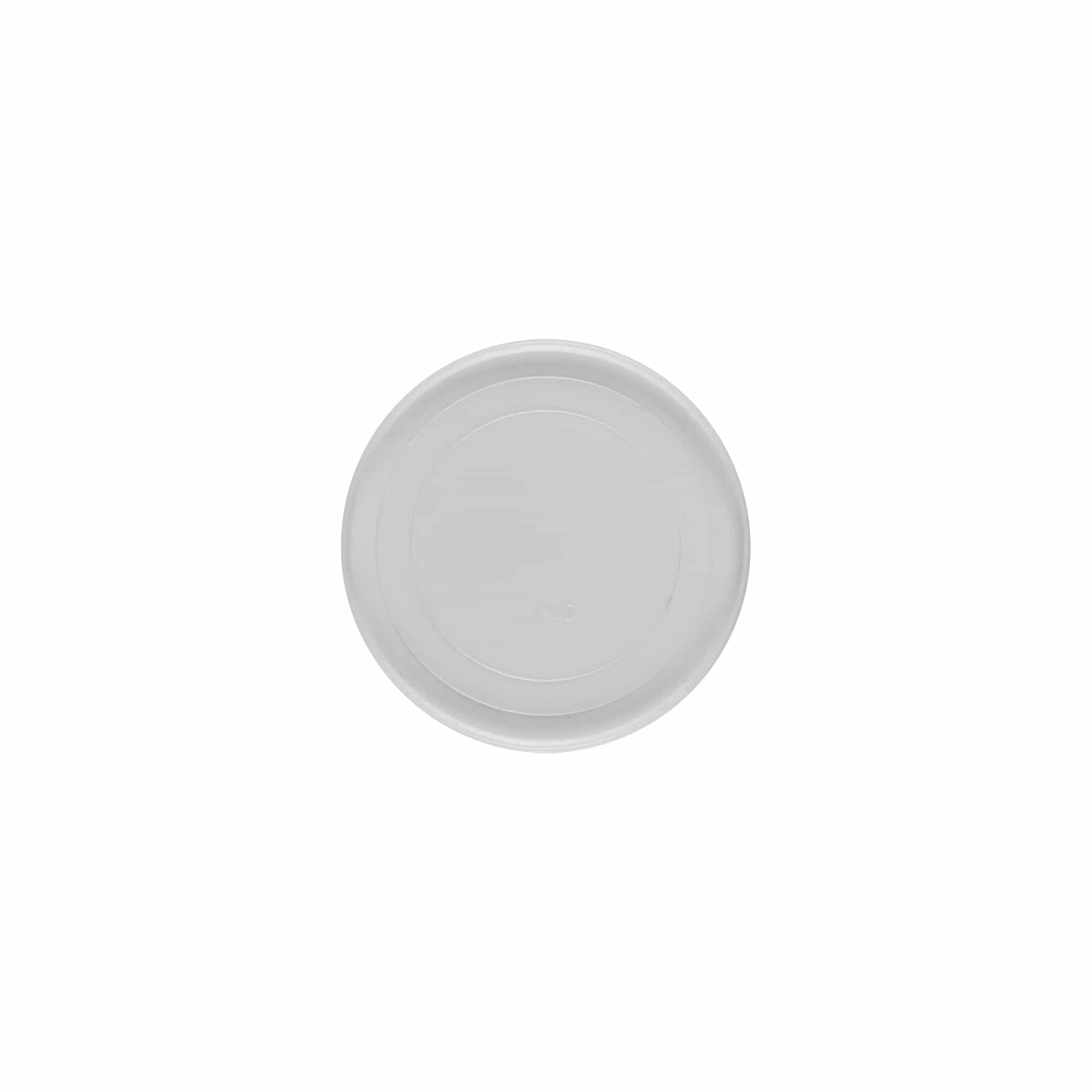Dekkskive for 15 ml 'Bianca', PP-plast, hvit