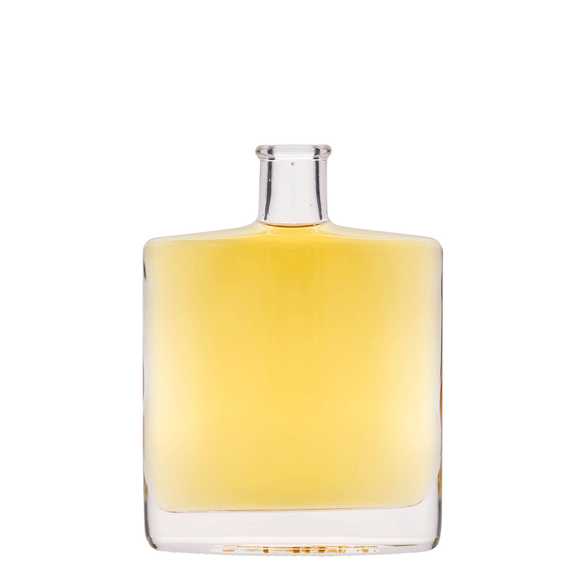 350 ml glassflaske "Zorbas", oval, åpning: Kork