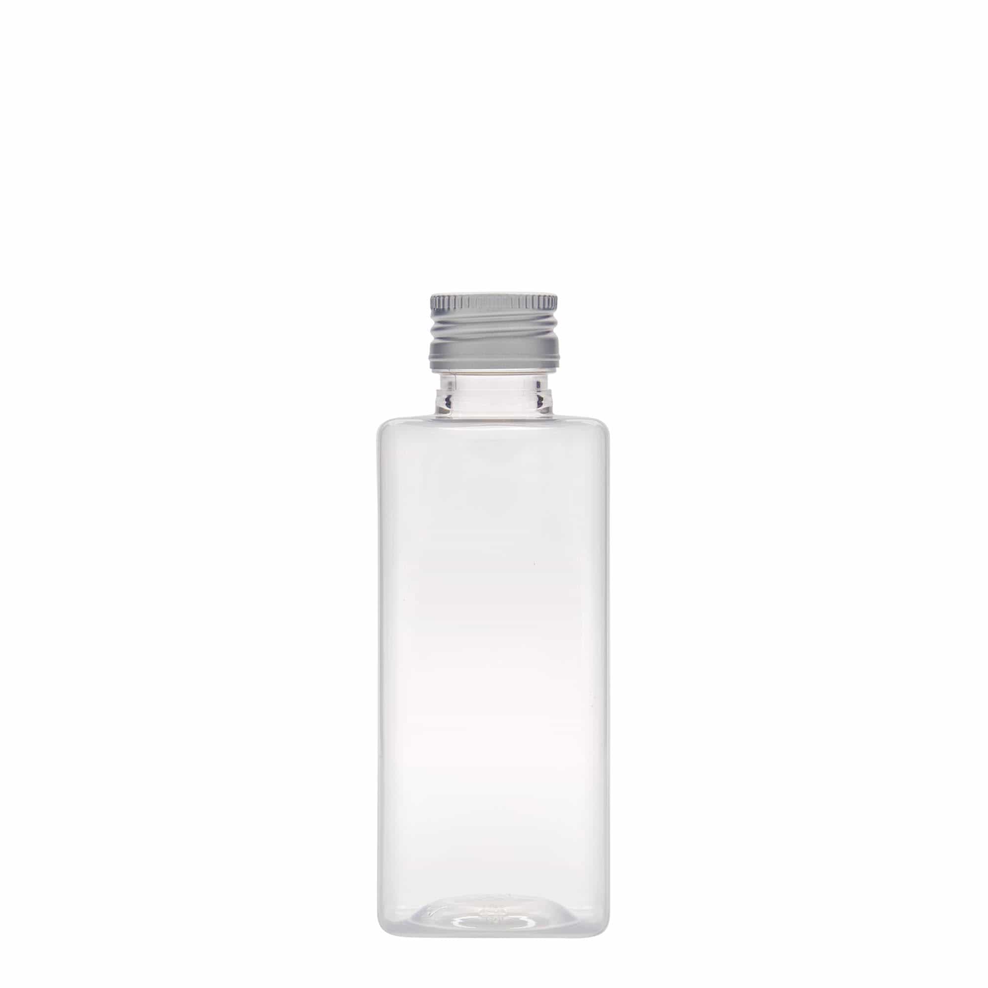 250 ml PET-flaske "Karl", kvadratisk, plast, åpning: PP 28