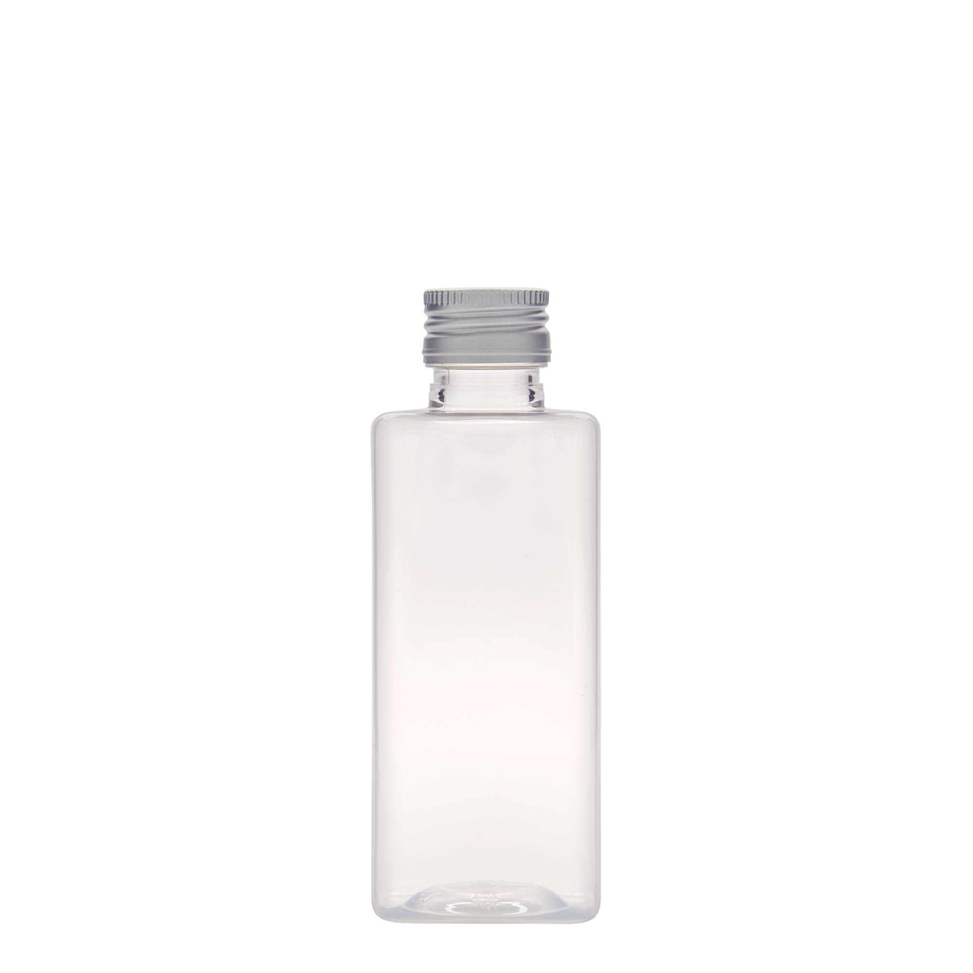 250 ml PET-flaske 'Karl', firkantet, plast, åpning: PP 28