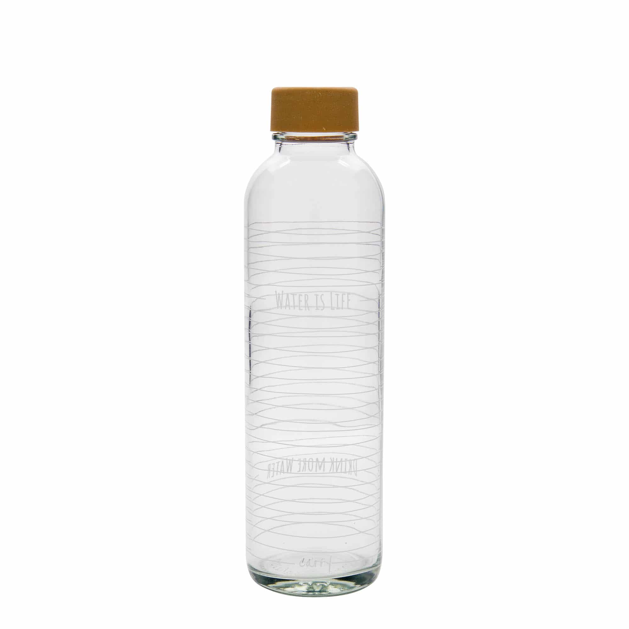 700 ml drikkeflaske CARRY Bottle, motiv: Water is Life, åpning: Skrulokk