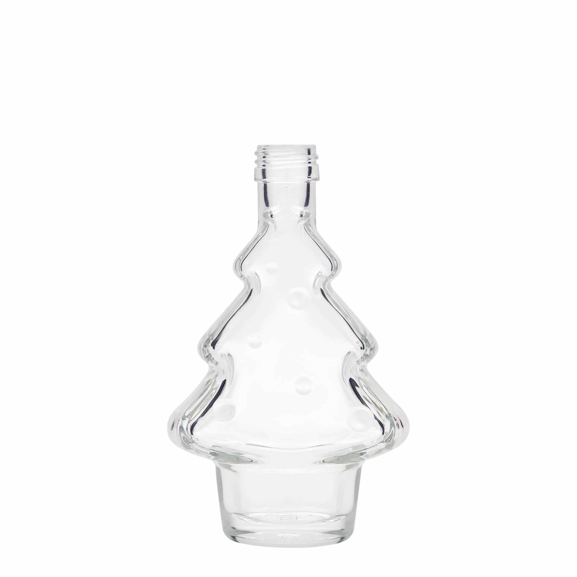 200 ml glassflaske "Juletre", åpning: PP 28 200 ml glassflaske "Juletre", åpning: PP 28