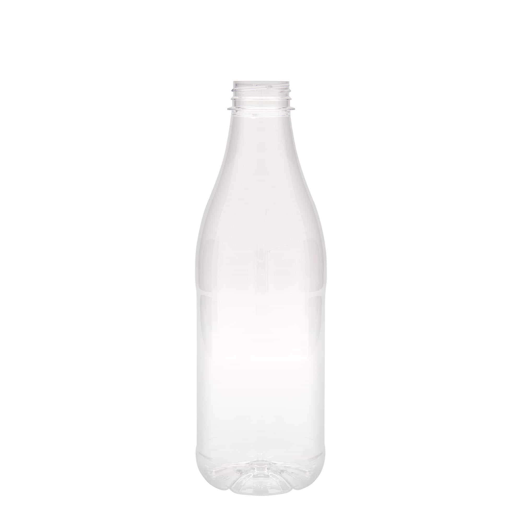 1000 ml PET-flaske "Milk and Juice", plast, åpning: 38 mm 1000 ml PET-flaske "Milk and Juice", plast, åpning: 38 mm