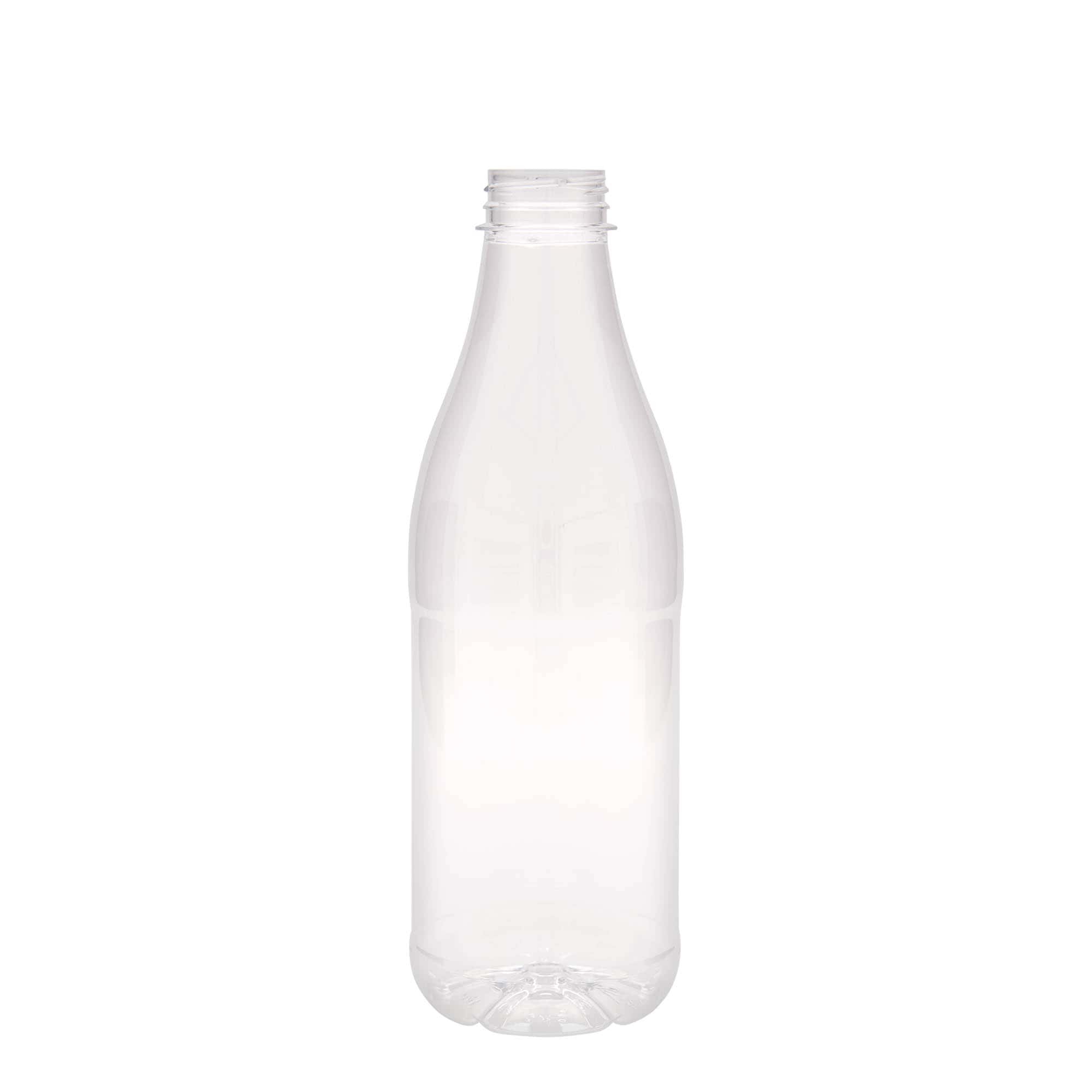 1.000 ml PET-flaske 'Melk og Juice', plast, åpning: 38 mm