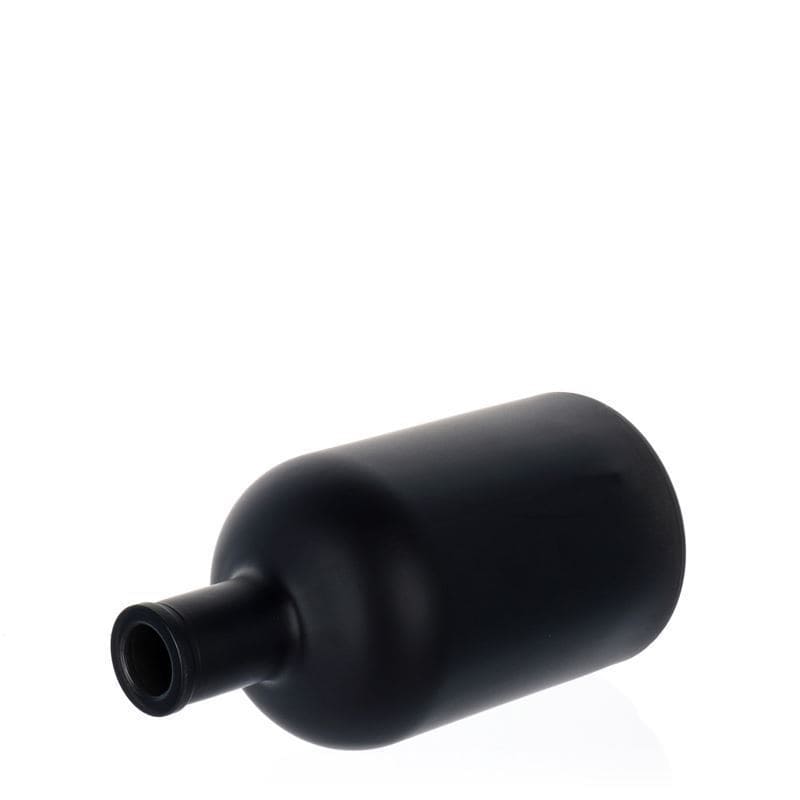 700 ml glassflaske 'Gerardino', svart, åpning: kork 700 ml glassflaske 'Gerardino', svart, åpning: kork