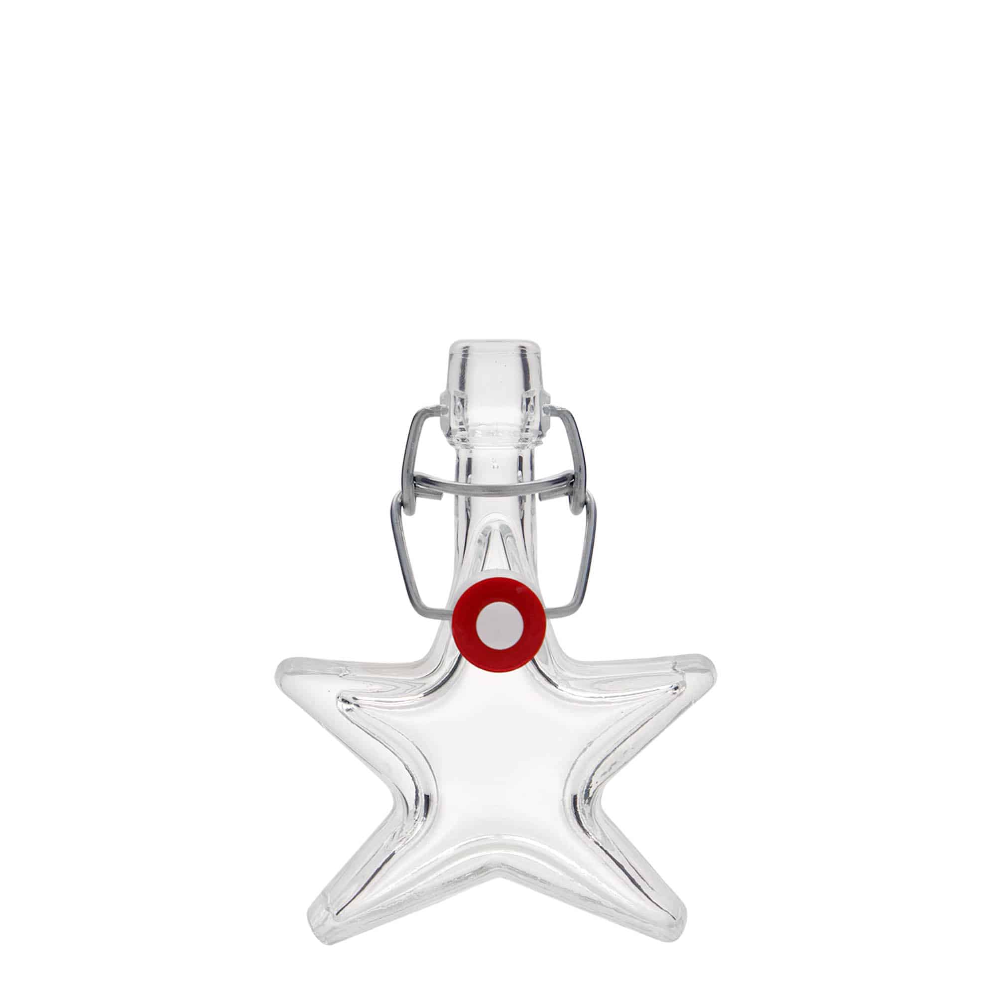 40 ml glassflaske 'Stjerne', åpning: klemmeåpning 40 ml glassflaske 'Stjerne', åpning: klemmeåpning