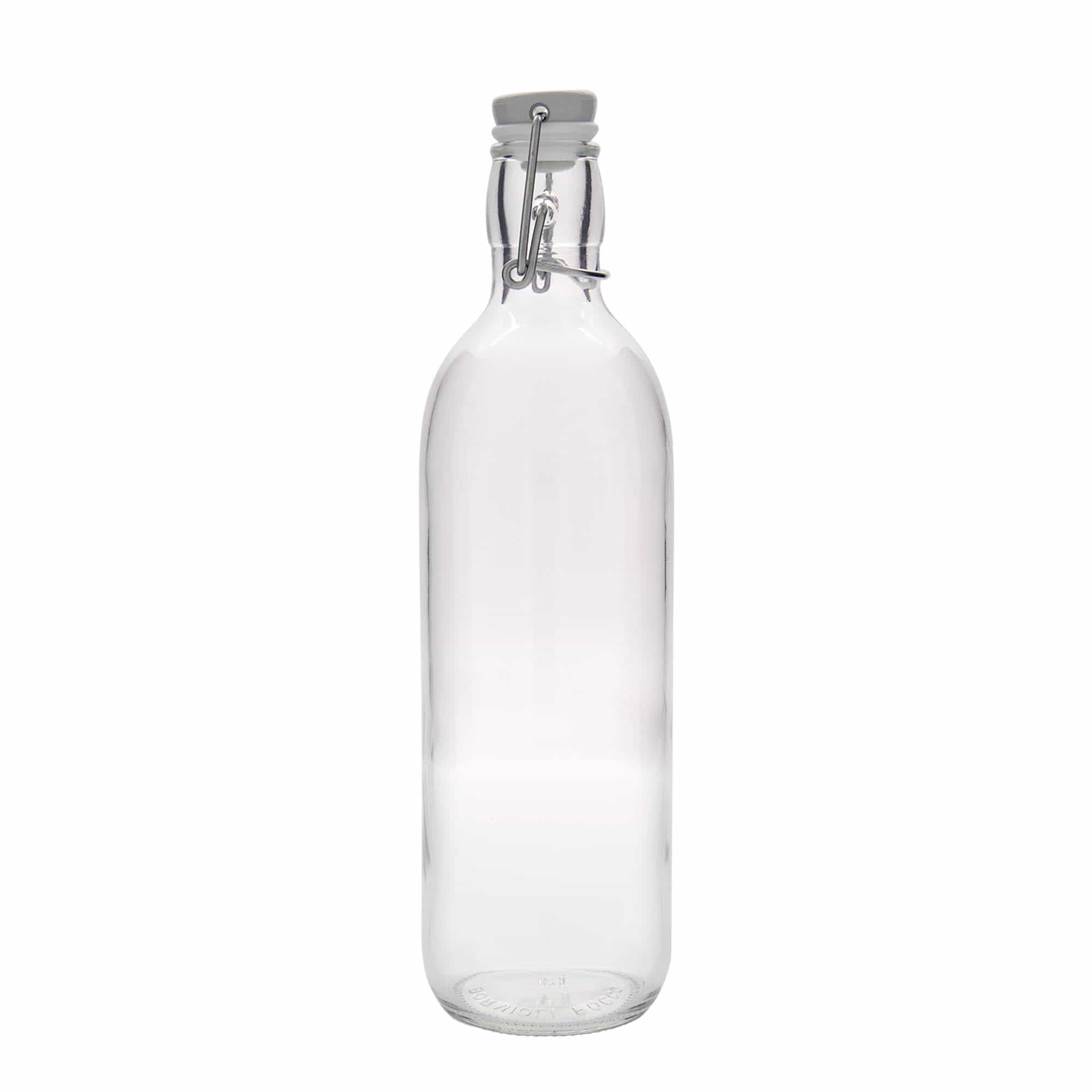 1000 ml glassflaske "Emilia", åpning: Bøylelokk