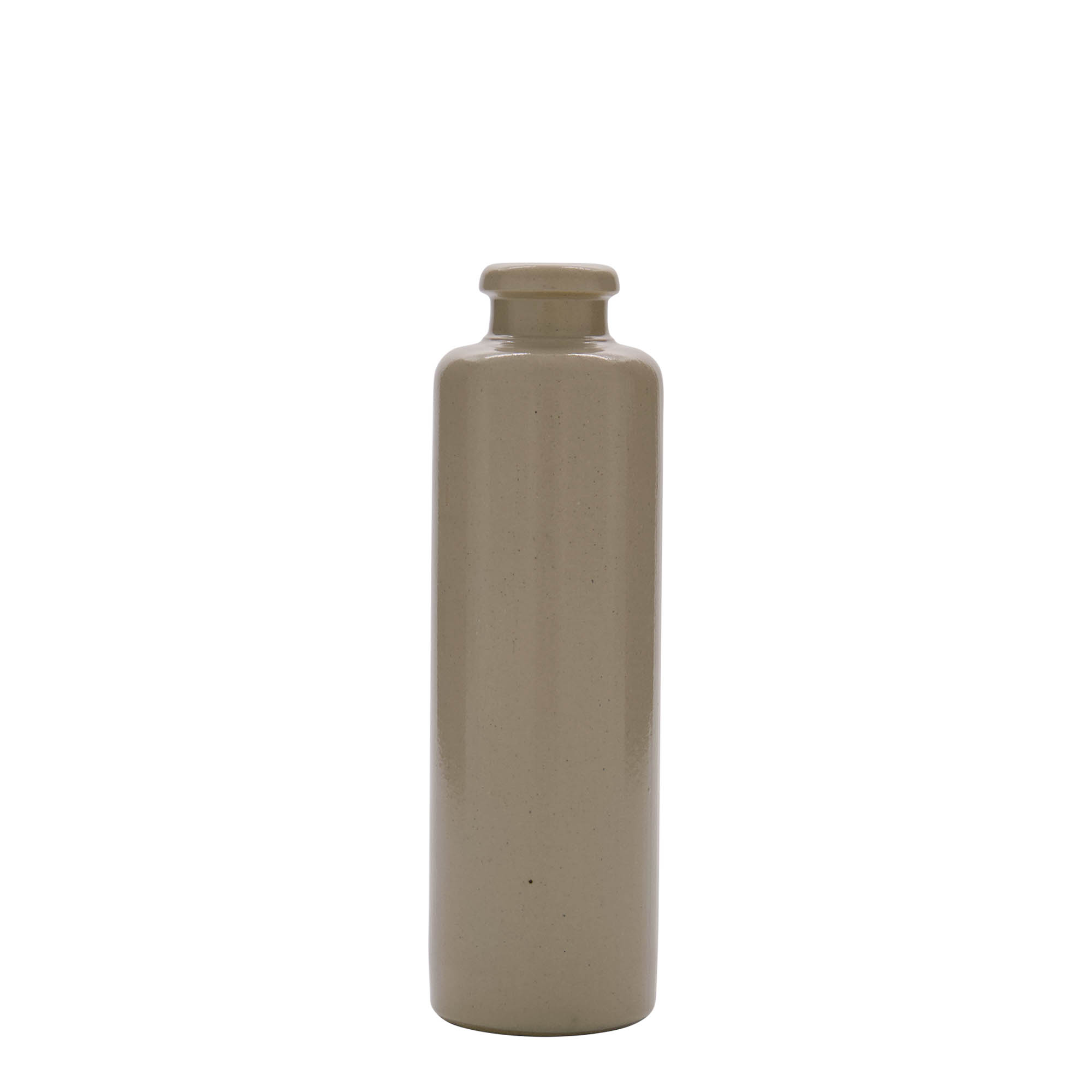 200 ml tonkrukke, steingods, beige, åpning: kork