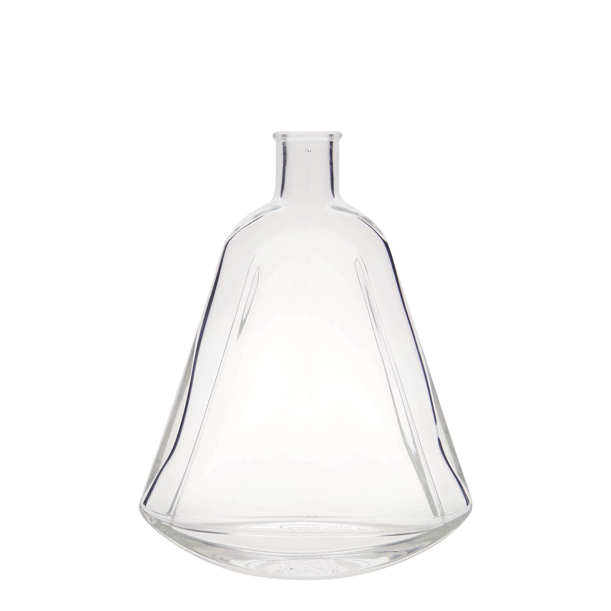 350 ml glassflaske 'Maurizio', oval, åpning: kork