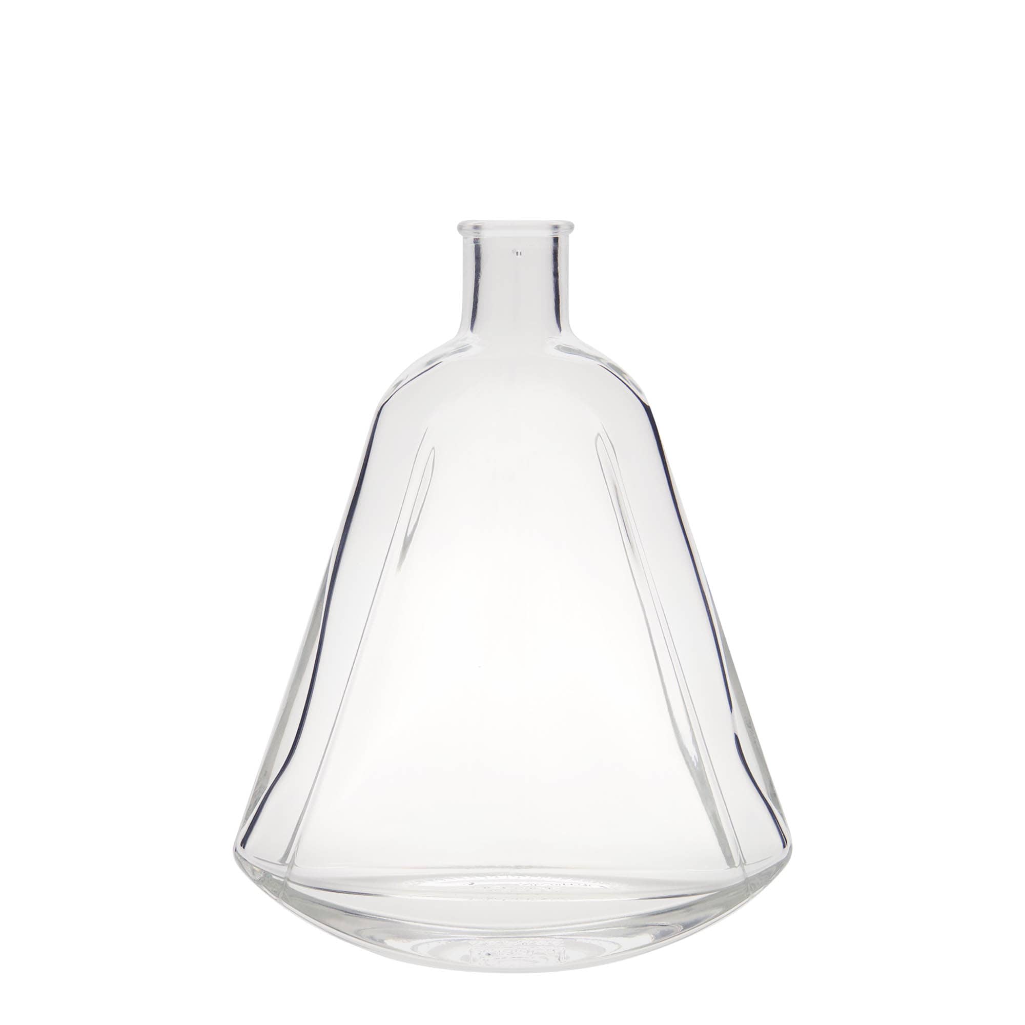 350 ml glassflaske 'Maurizio', oval, åpning: kork