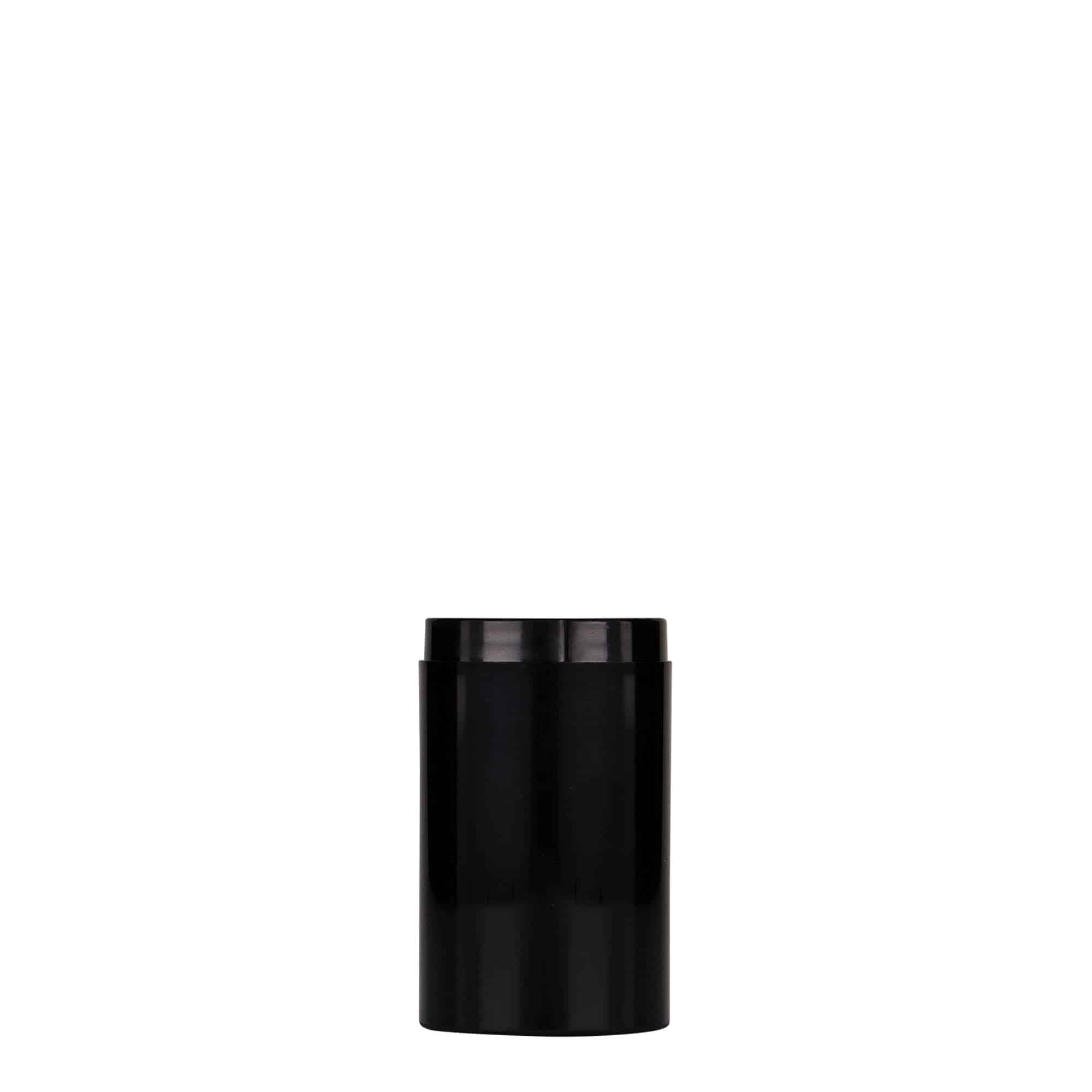 30 ml luftløs dispenser 'Mezzo', PP-plast, svart