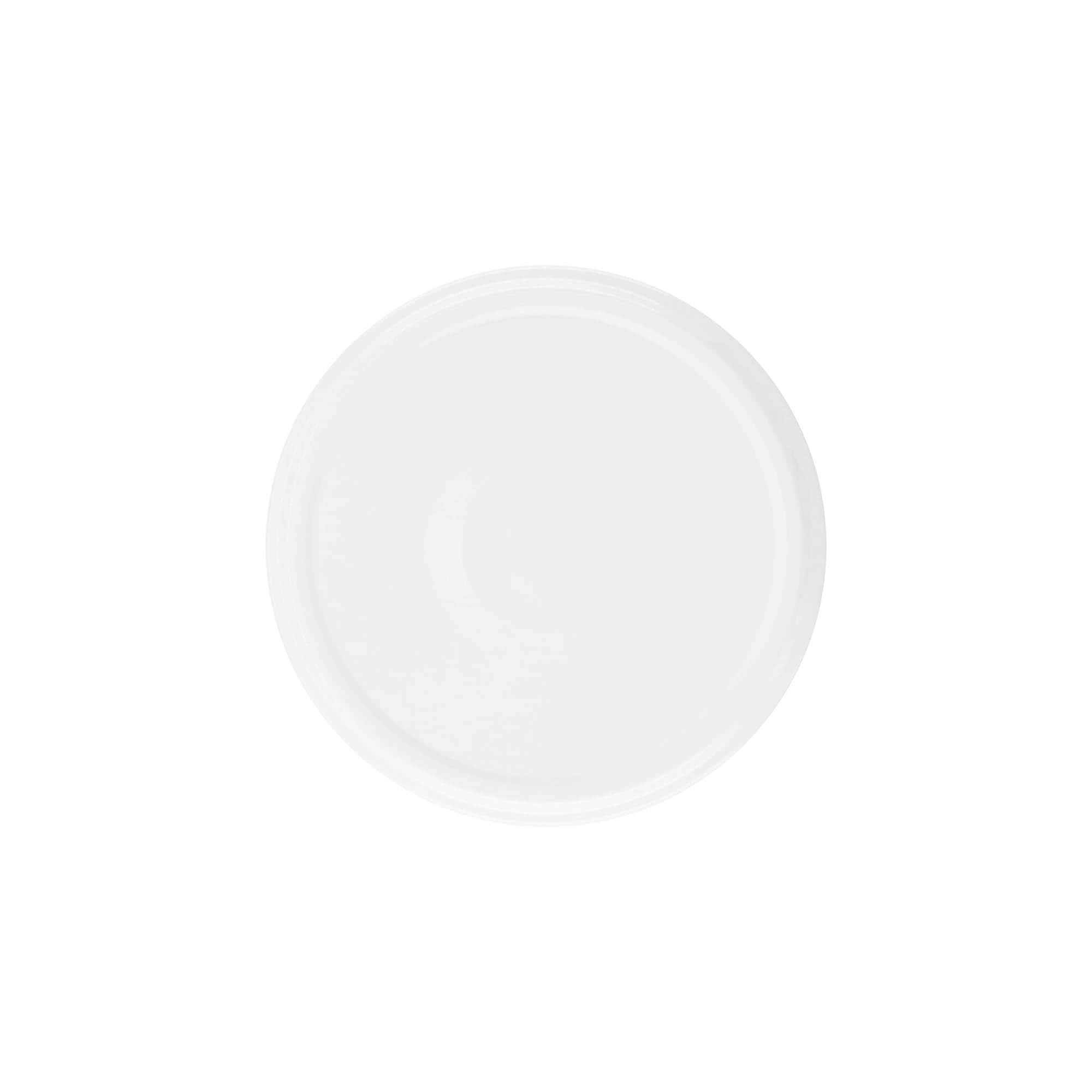 Twist-Off-lokk, blikk, hvit, for åpning: TO 82