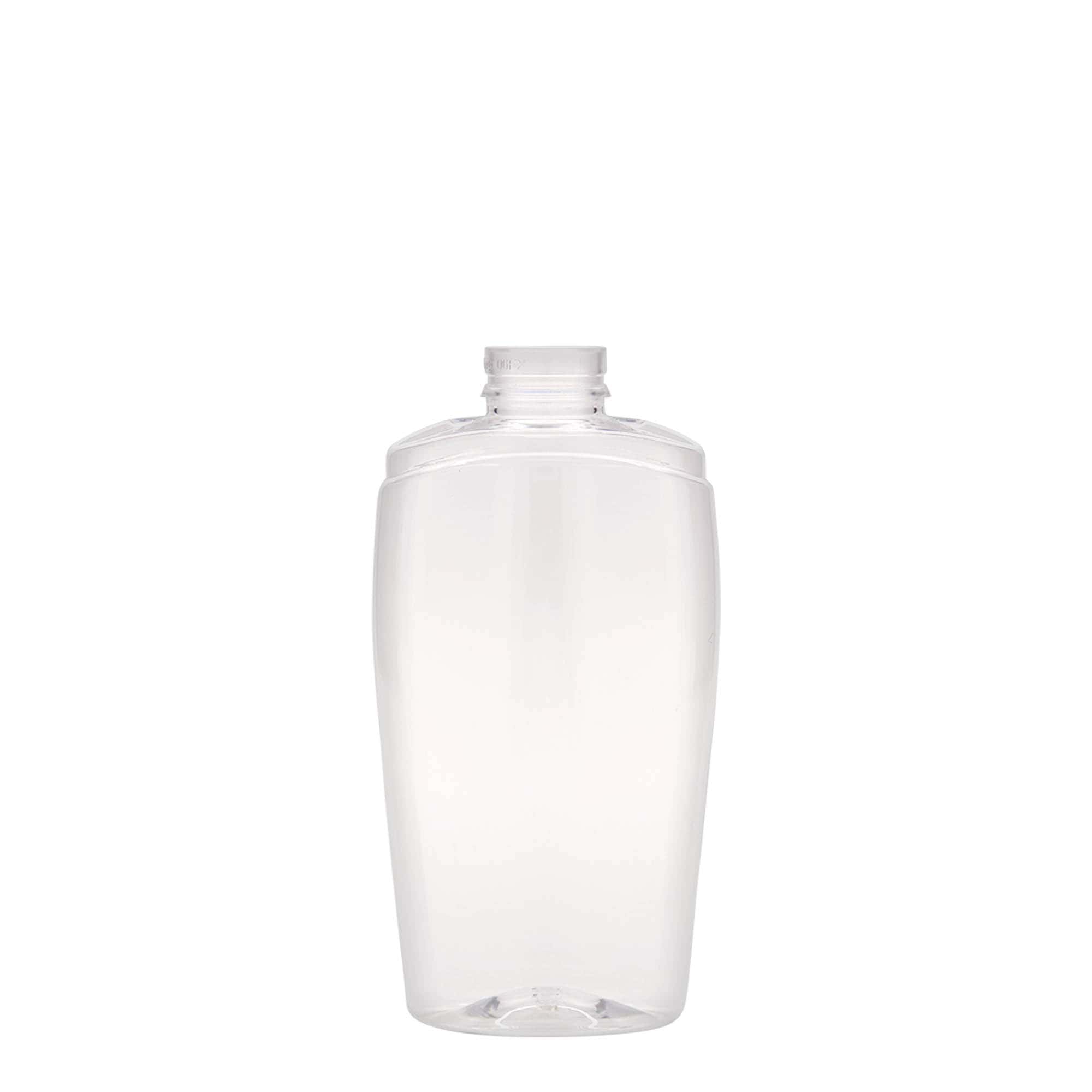 200 ml PET-flaske 'Squeeze', oval, plast