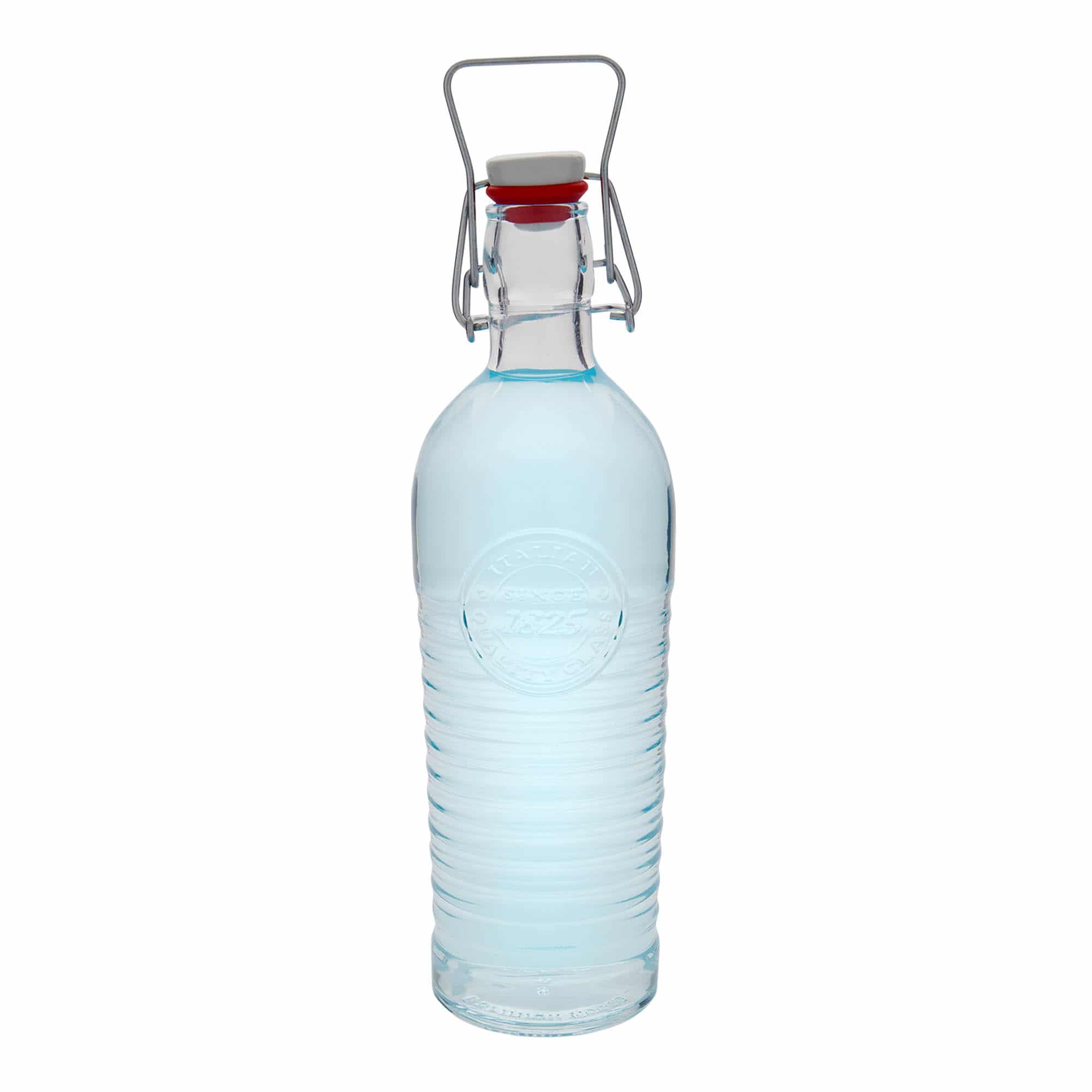 1.200 ml glassflaske "Officina 1825", åpning: Bøylelokk