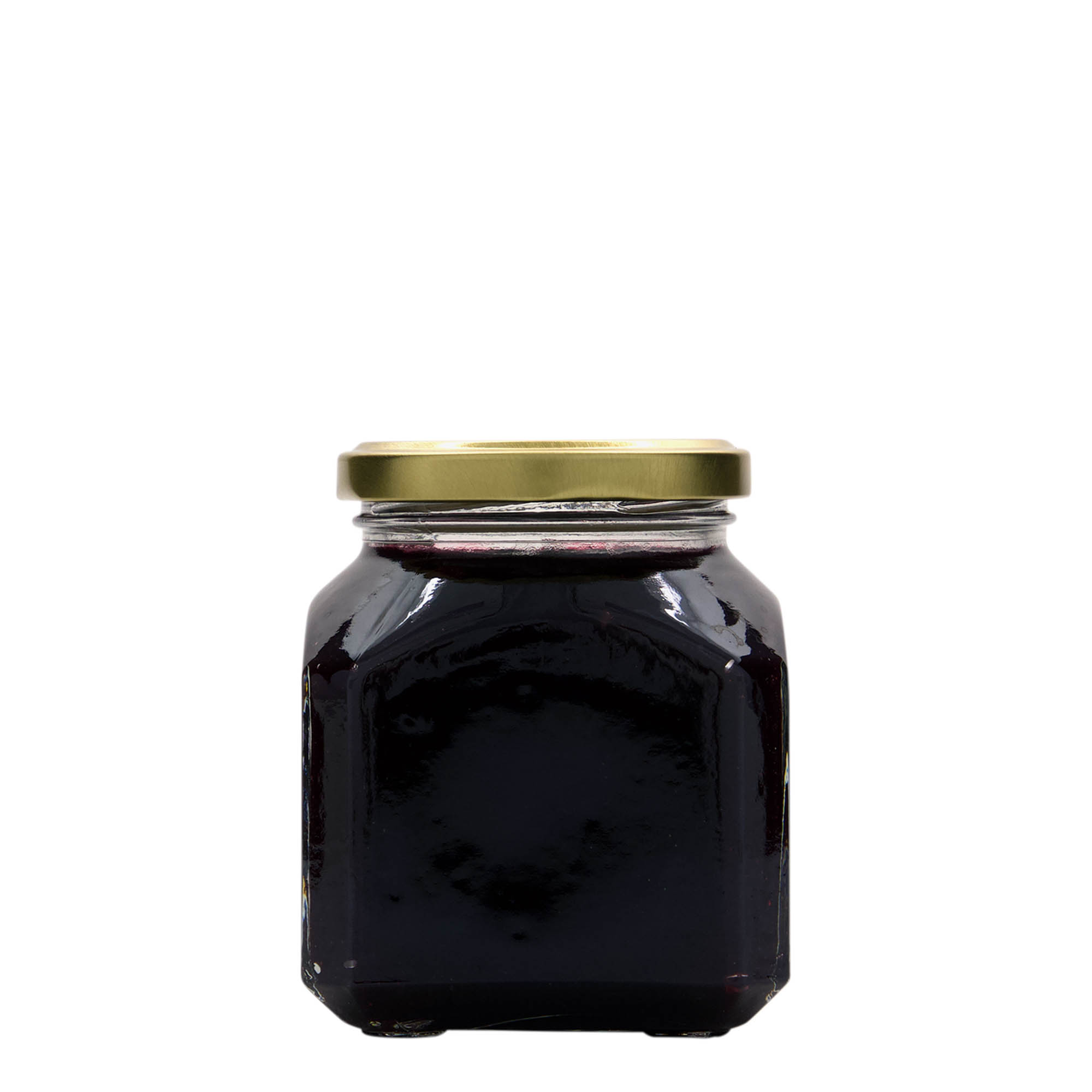 314 ml firkantet glass 'Mailand', åpning: Twist-Off (TO 63)