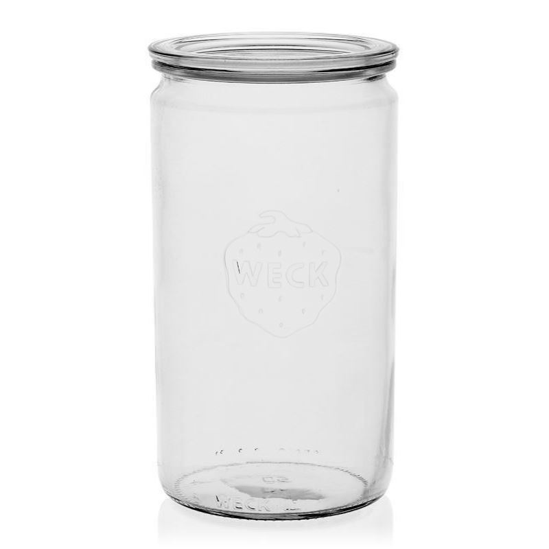 1.575 ml WECK-sylinderglass, åpning: rund kant
