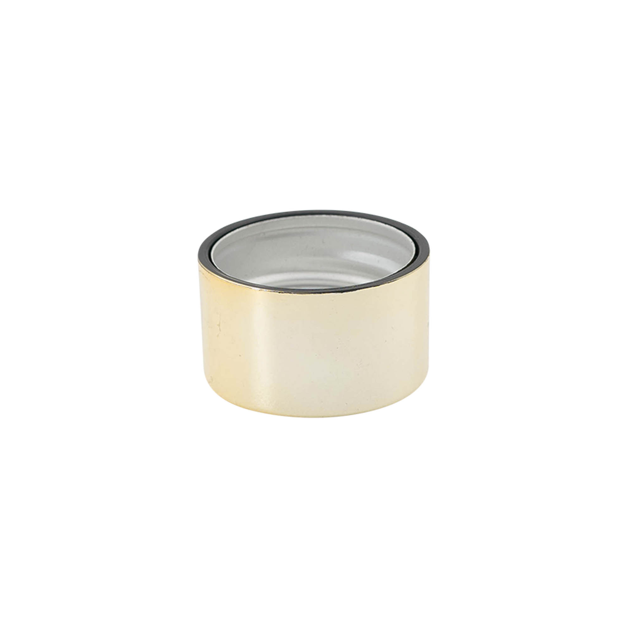 Skrukork, metall-plast, gull, for åpning: PP 28