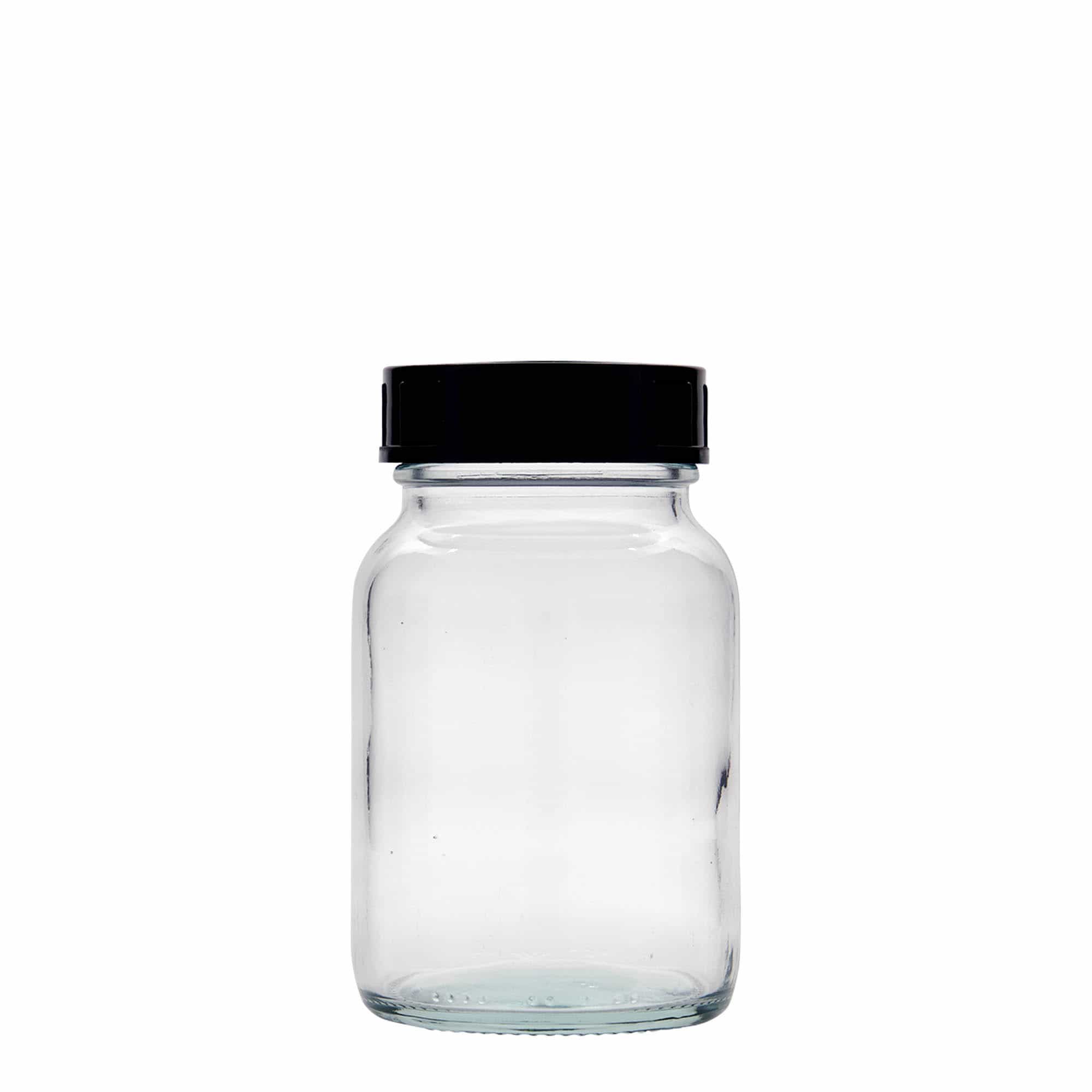 250 ml vidhalset glass, åpning: DIN 55