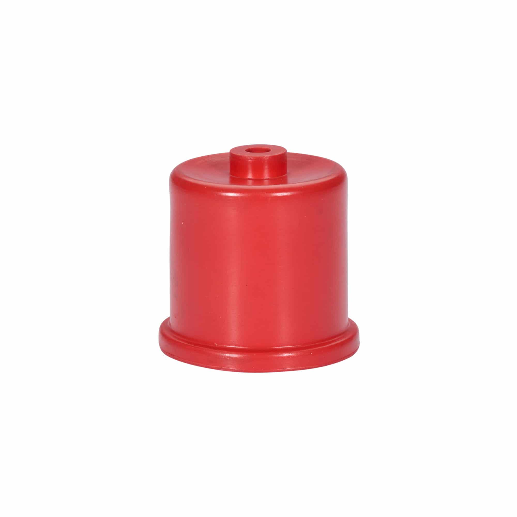 Gjæringshette type 4a, gummi, rød Gjæringshette type 4a, gummi, rød