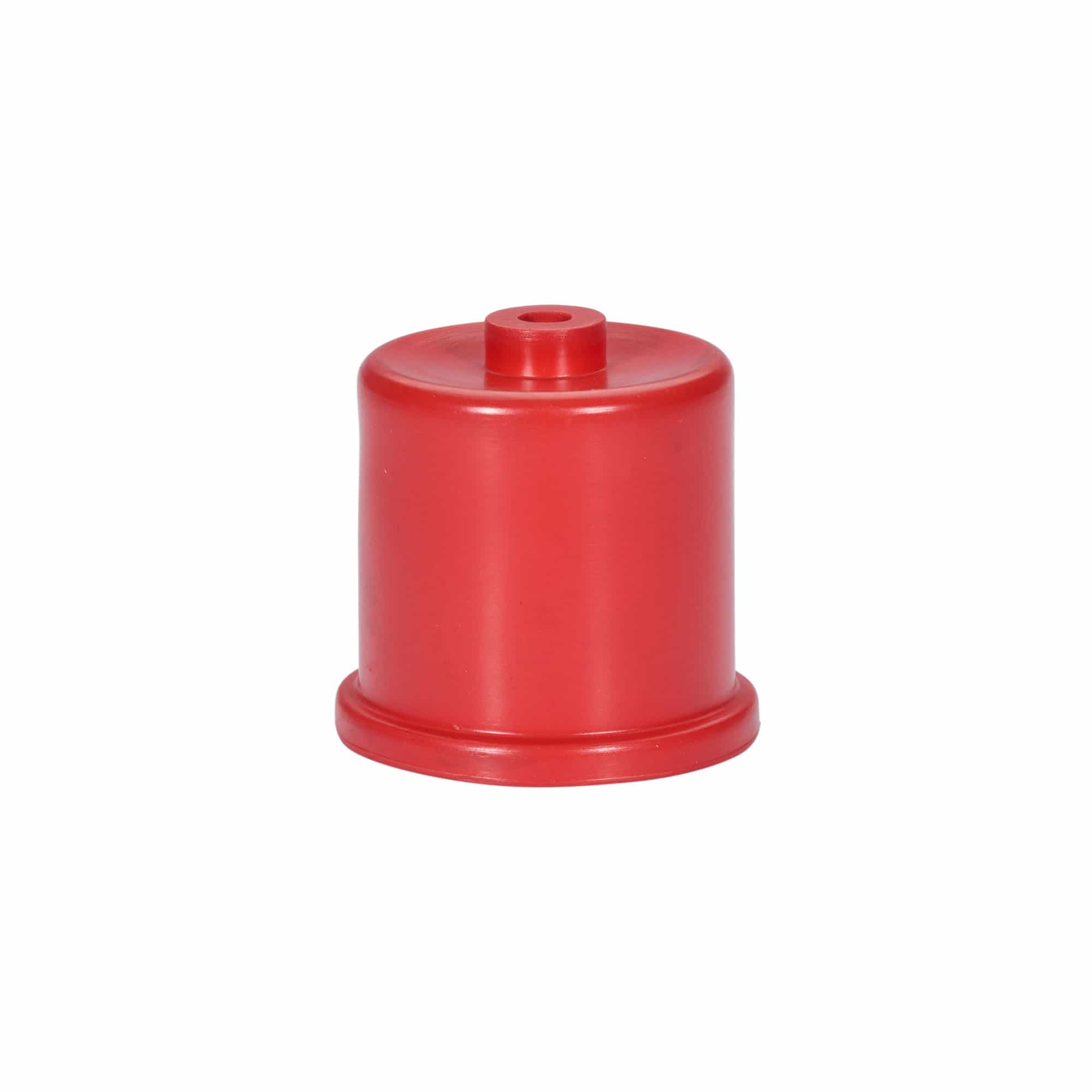 Gjærhette type 4a, gummi, rød