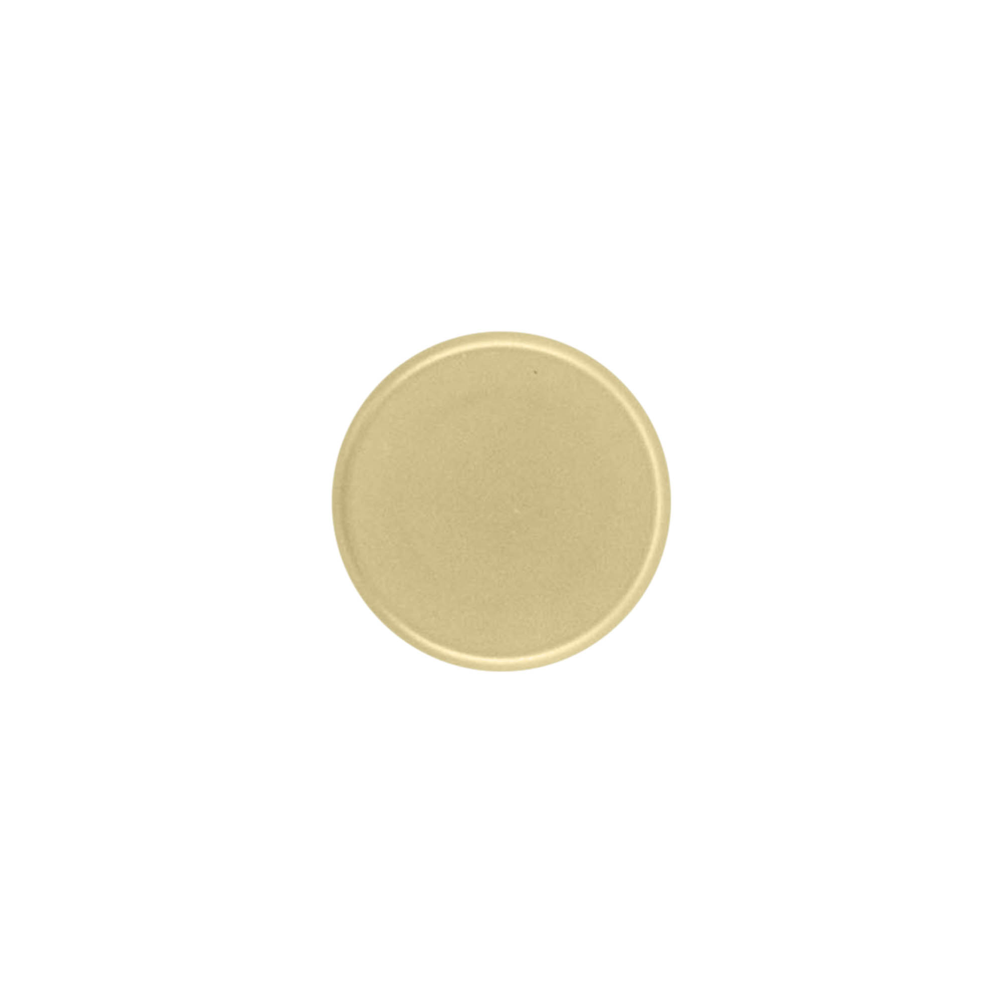 Håndtakskork 19 mm, plast, gull, for åpning: kork