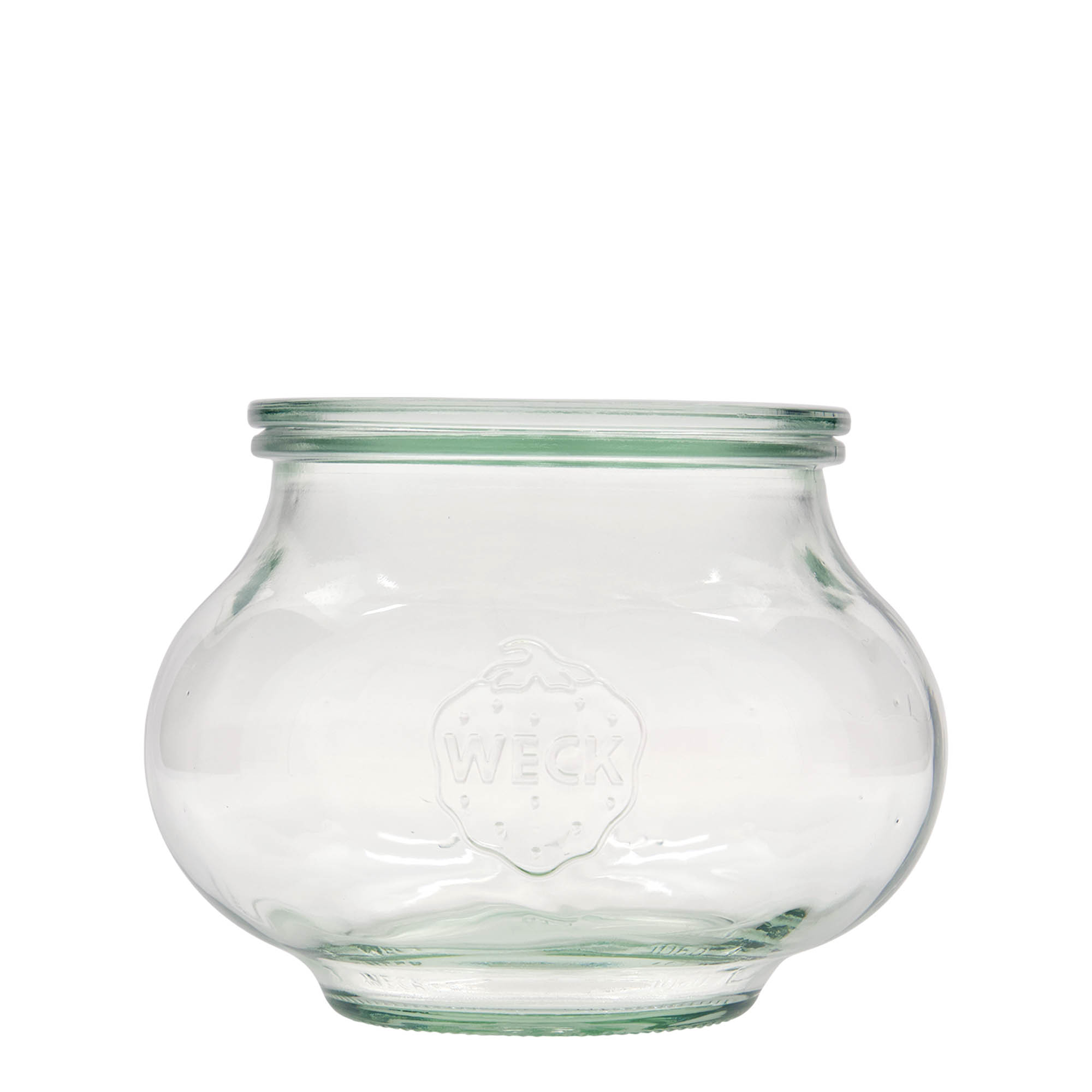 1.062 ml WECK-smykkeglass, åpning: rund kant 1.062 ml WECK-smykkeglass, åpning: rund kant