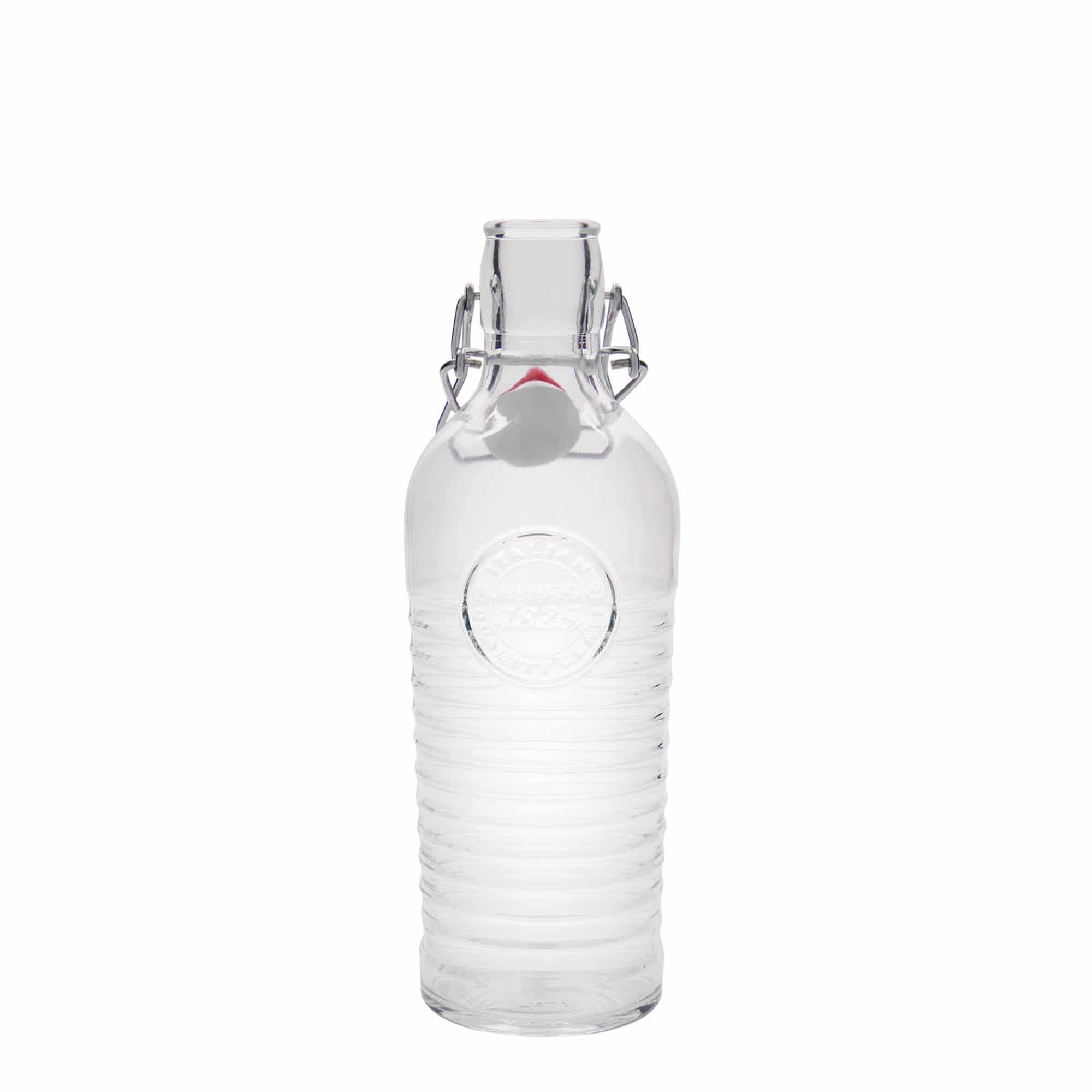750 ml glassflaske "Officina 1825", åpning: Bøylelokk