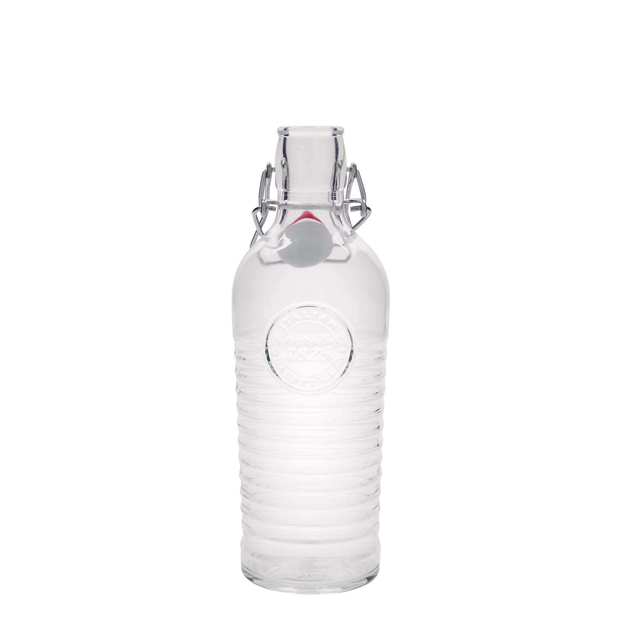 750 ml glassflaske 'Officina 1825', åpning: patentkork