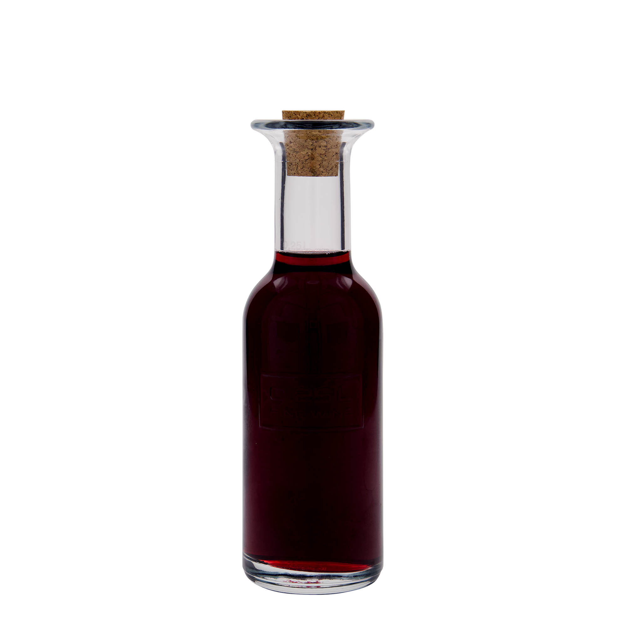 250 ml glassflaske 'Optima Fine Wine', åpning: kork 250 ml glassflaske 'Optima Fine Wine', åpning: kork