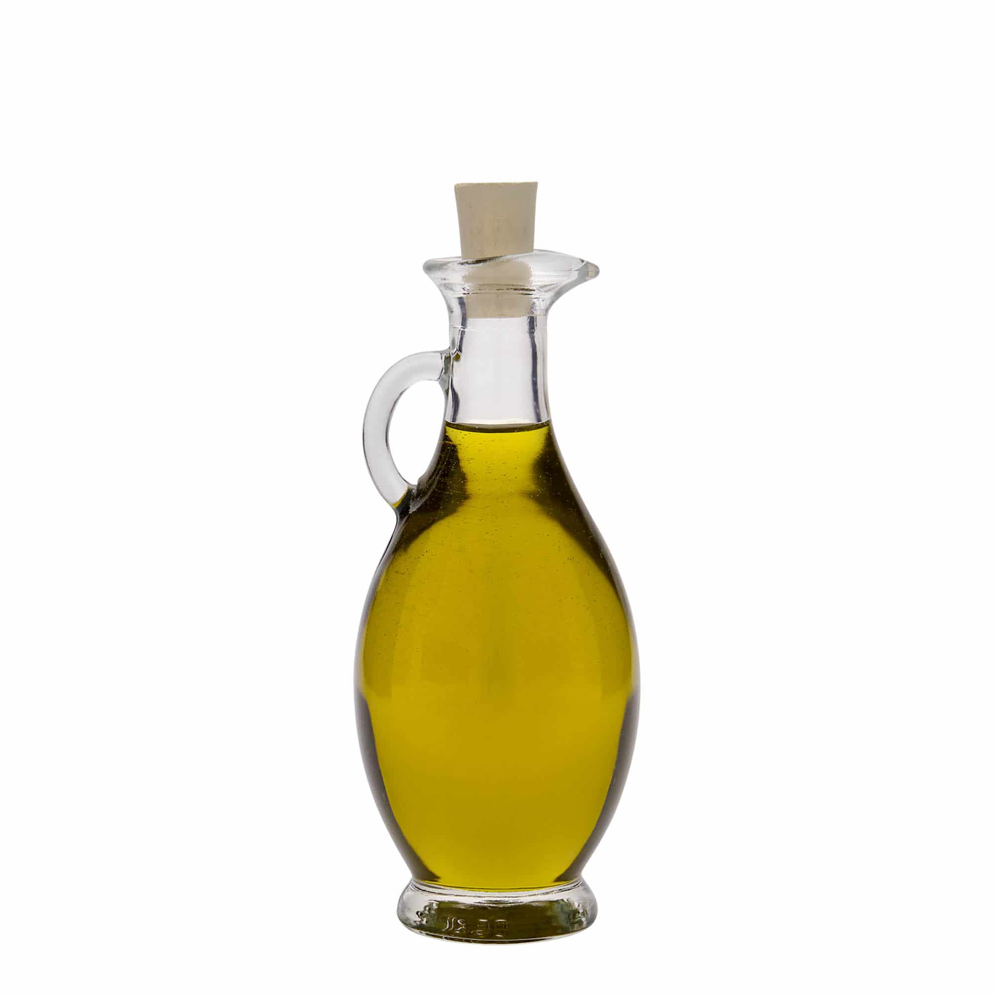250 ml eddik-/oljeflaske "Egizia", åpning: Kork